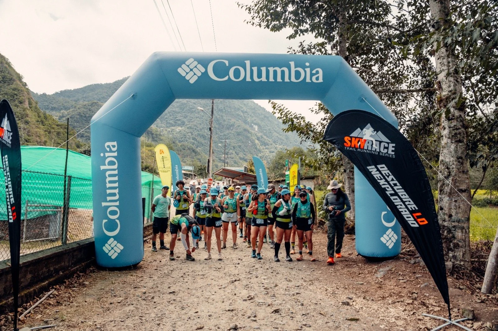 Intag Columbia SkyRace reunió a 300 corredores en un desafío de trail running entre montañas