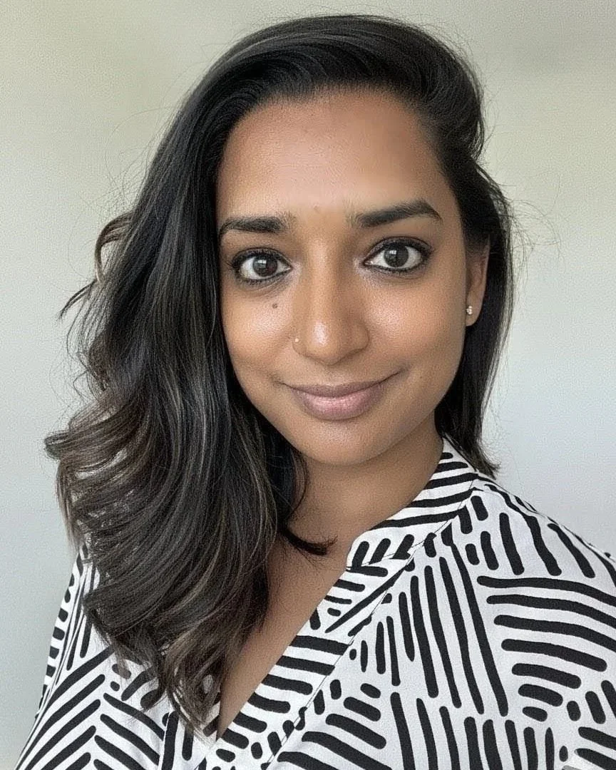 Professional headshot of Satwant Kaur, BACP registered counsellor and psychotherapist