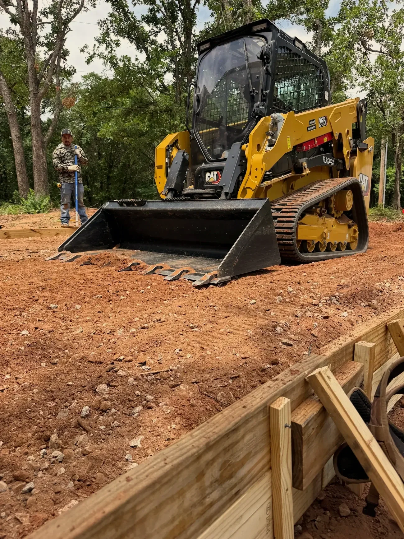Dirt Work for Concrete Slab