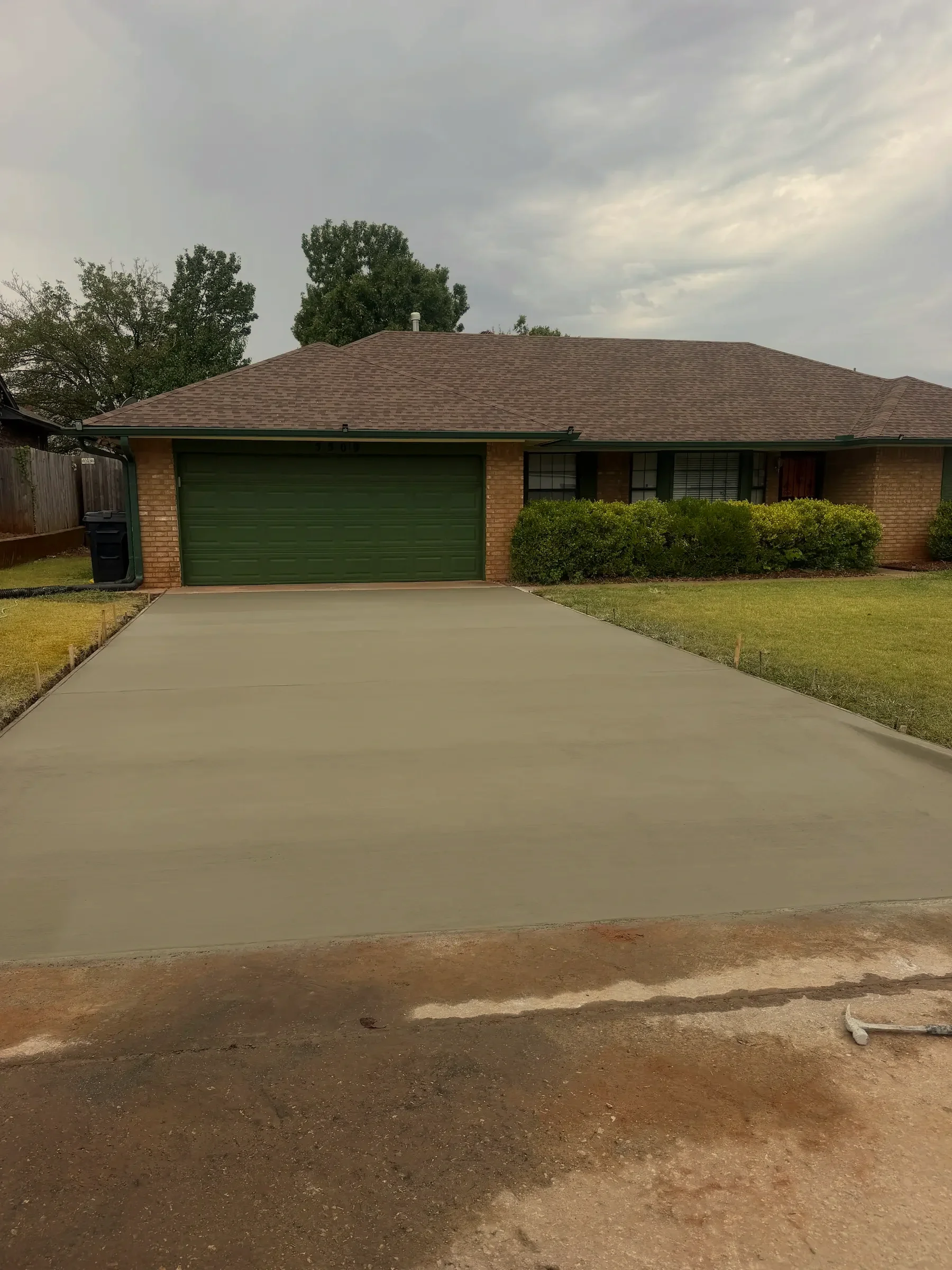 Concrete Driveway Slab