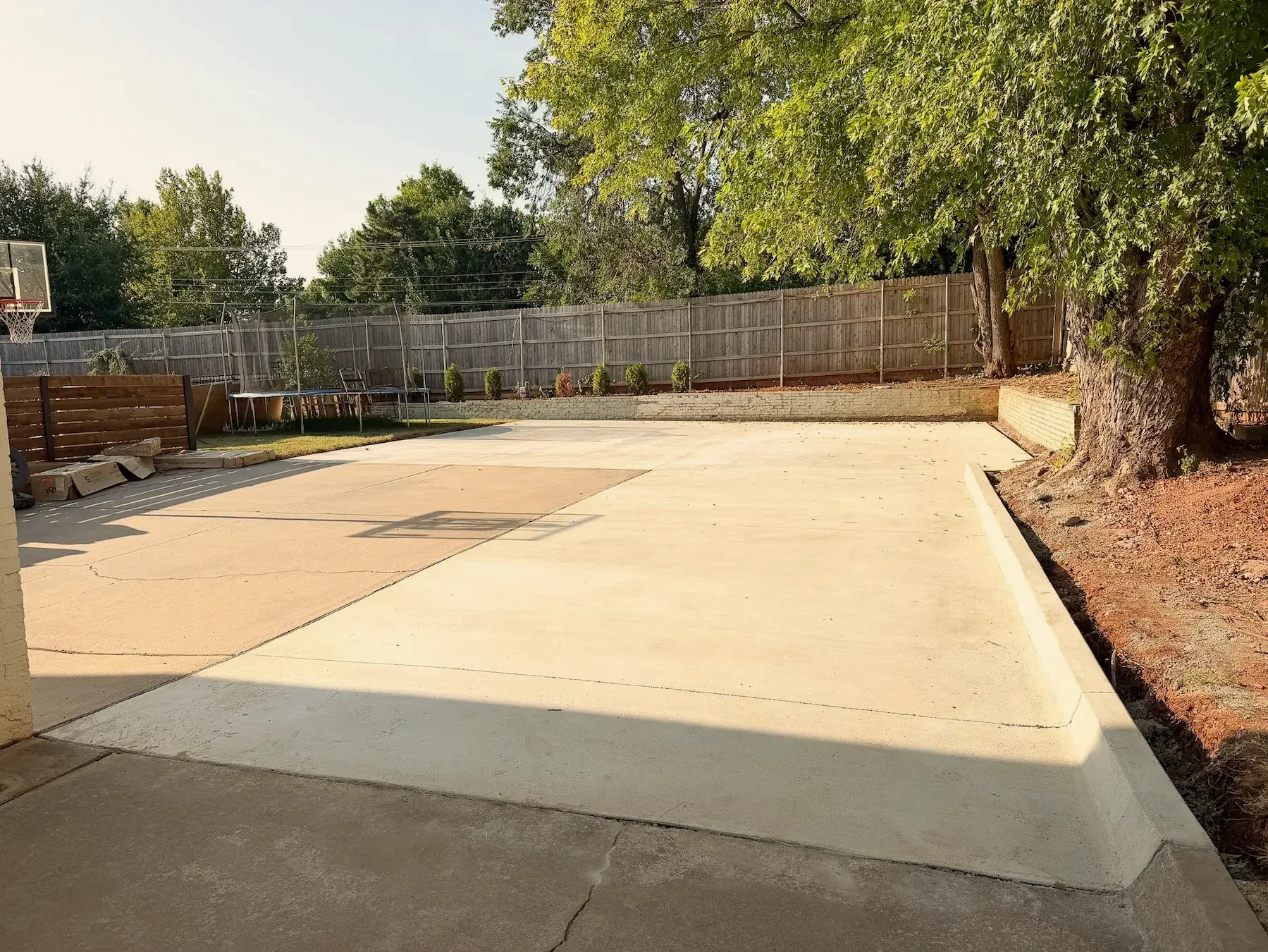 Basketball Concrete Slab