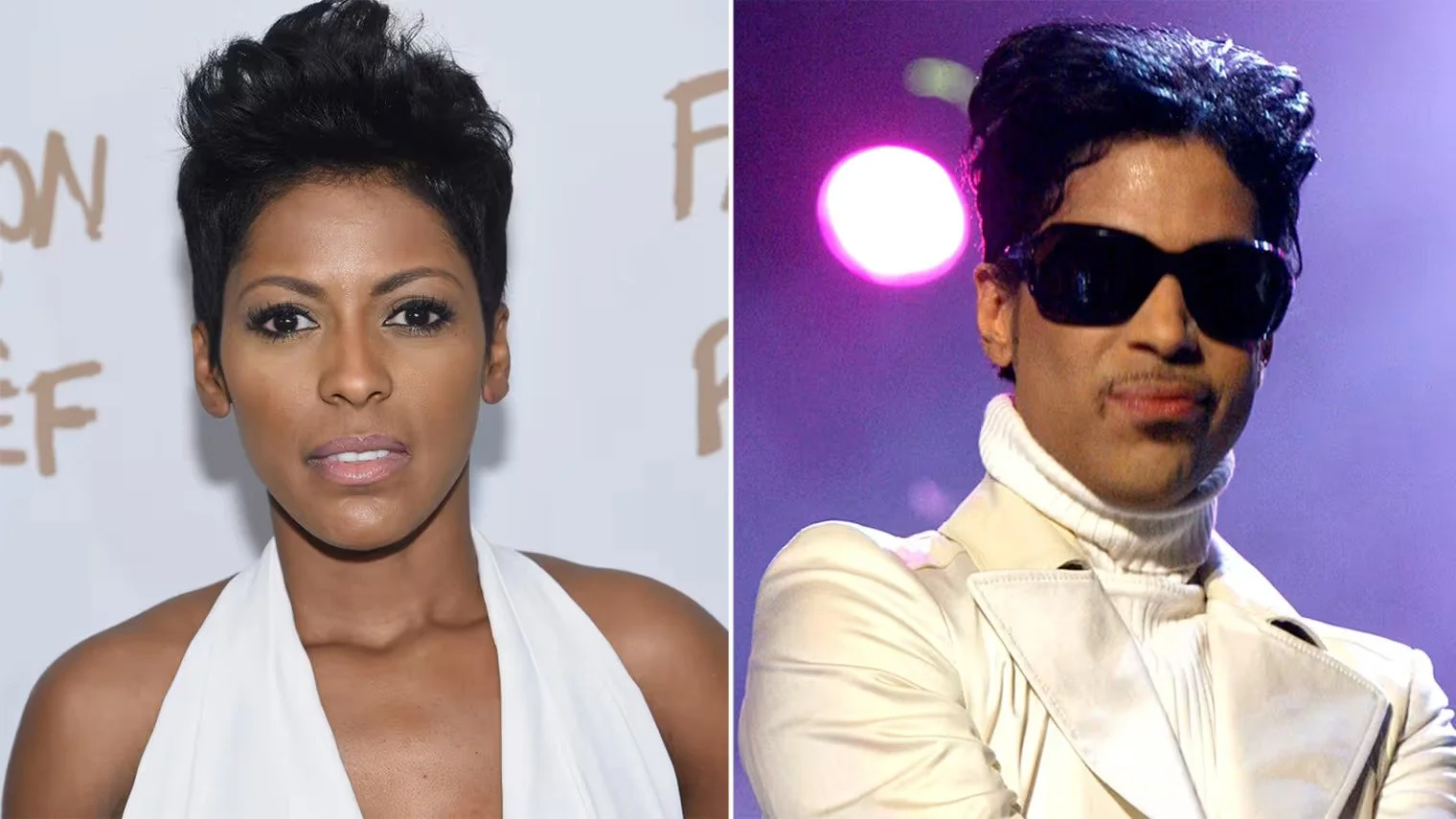 Tamron Hall and Prince