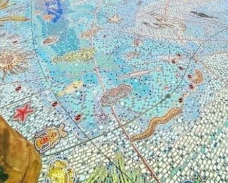 The map at La Jolla Shores