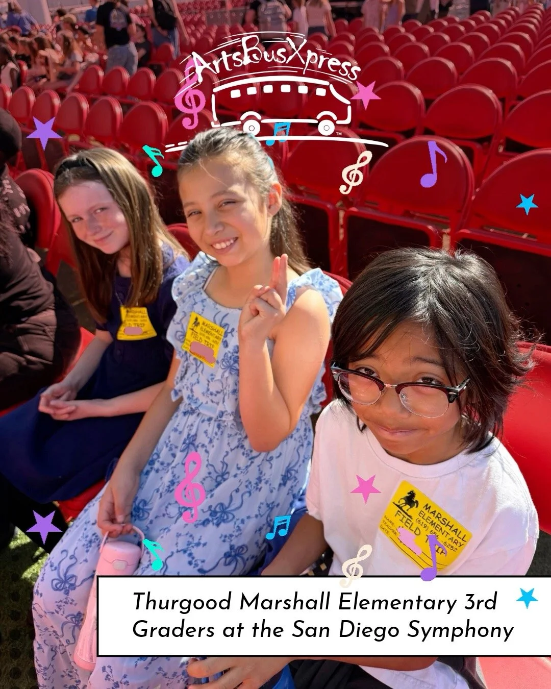 "I think it was very memorable."

- Teacher from Thurgood Marshall Elementary School sharing their experience after a field trip to the San Diego Symphony at the Rady Shell

These are the moments that can spark curiosity, inspire creativity