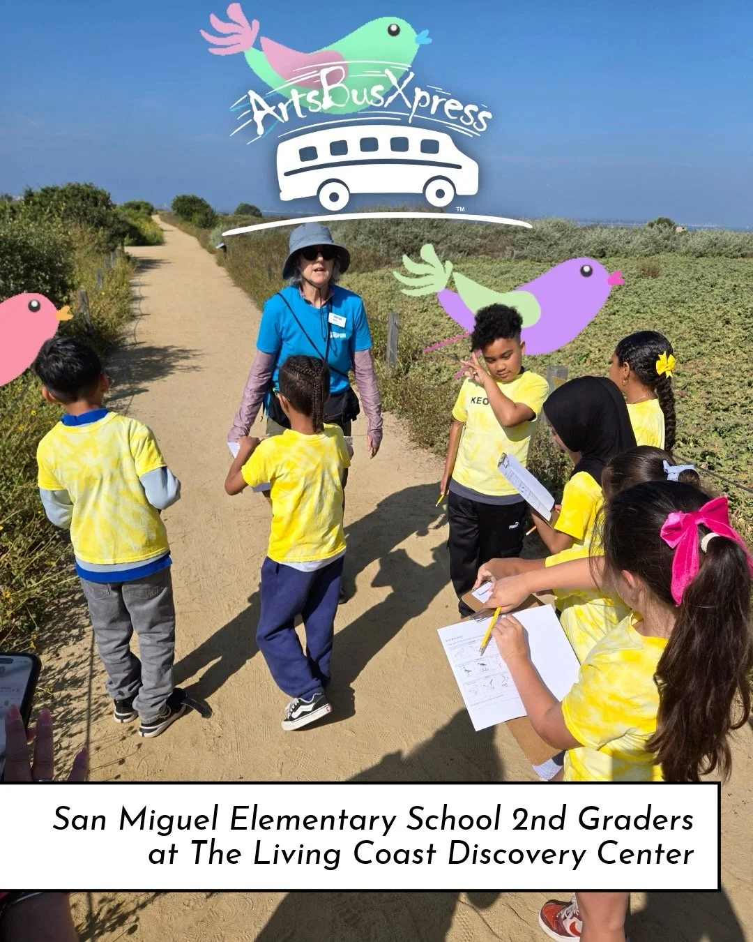 "This field trip went very smoothly, and all of the students and parents seemed to have a great time. Even in the heat of the day, they all had smiles on their faces! I can't think of anything I would improve on."

- Teacher from San Miguel