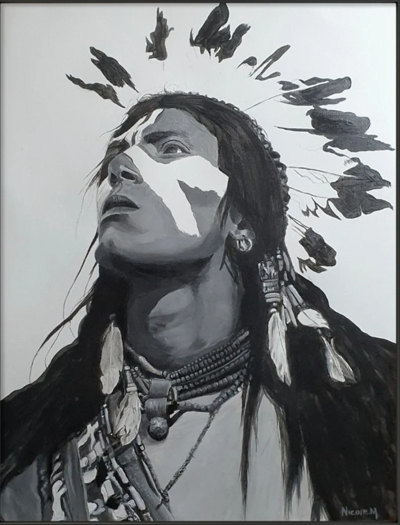 Acrylic on paper 36x48cm 