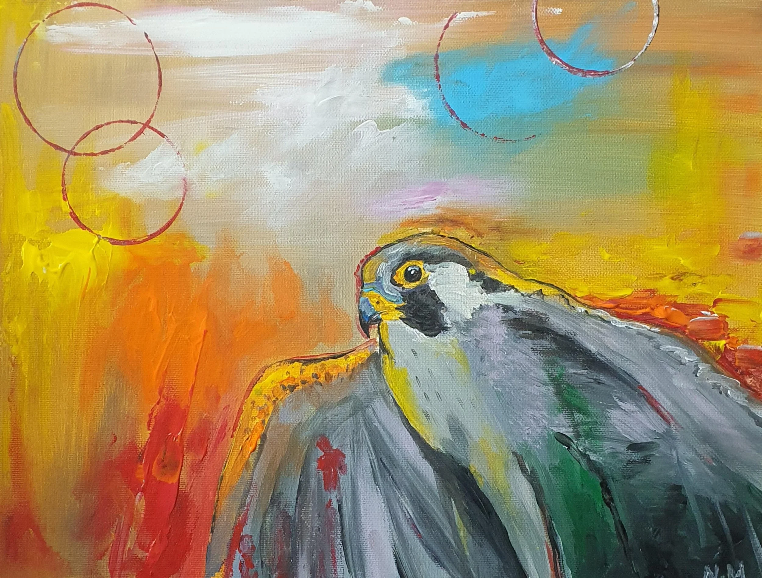 Acrylic on coton canvas 40x30cm