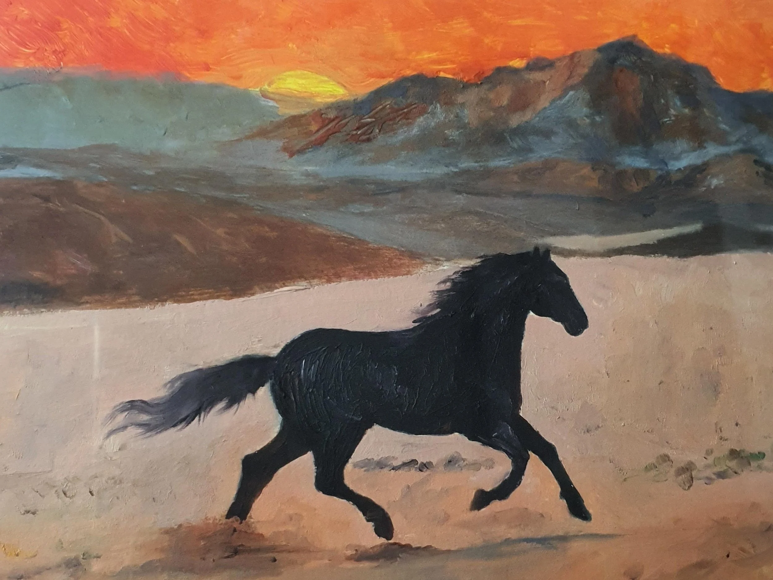 Oil on paper 29,7x21cm