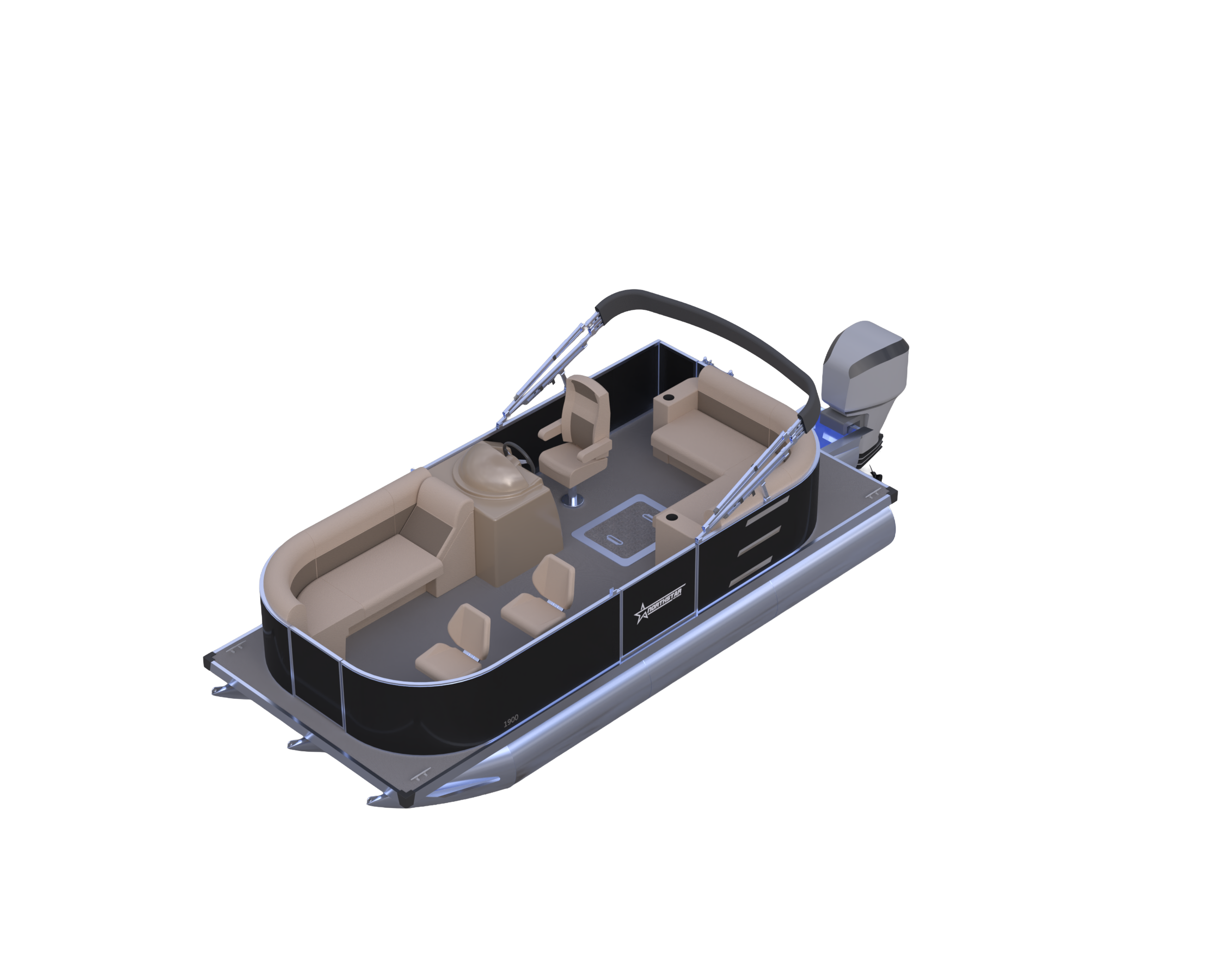 1900 Fish and Cruise Tritoon