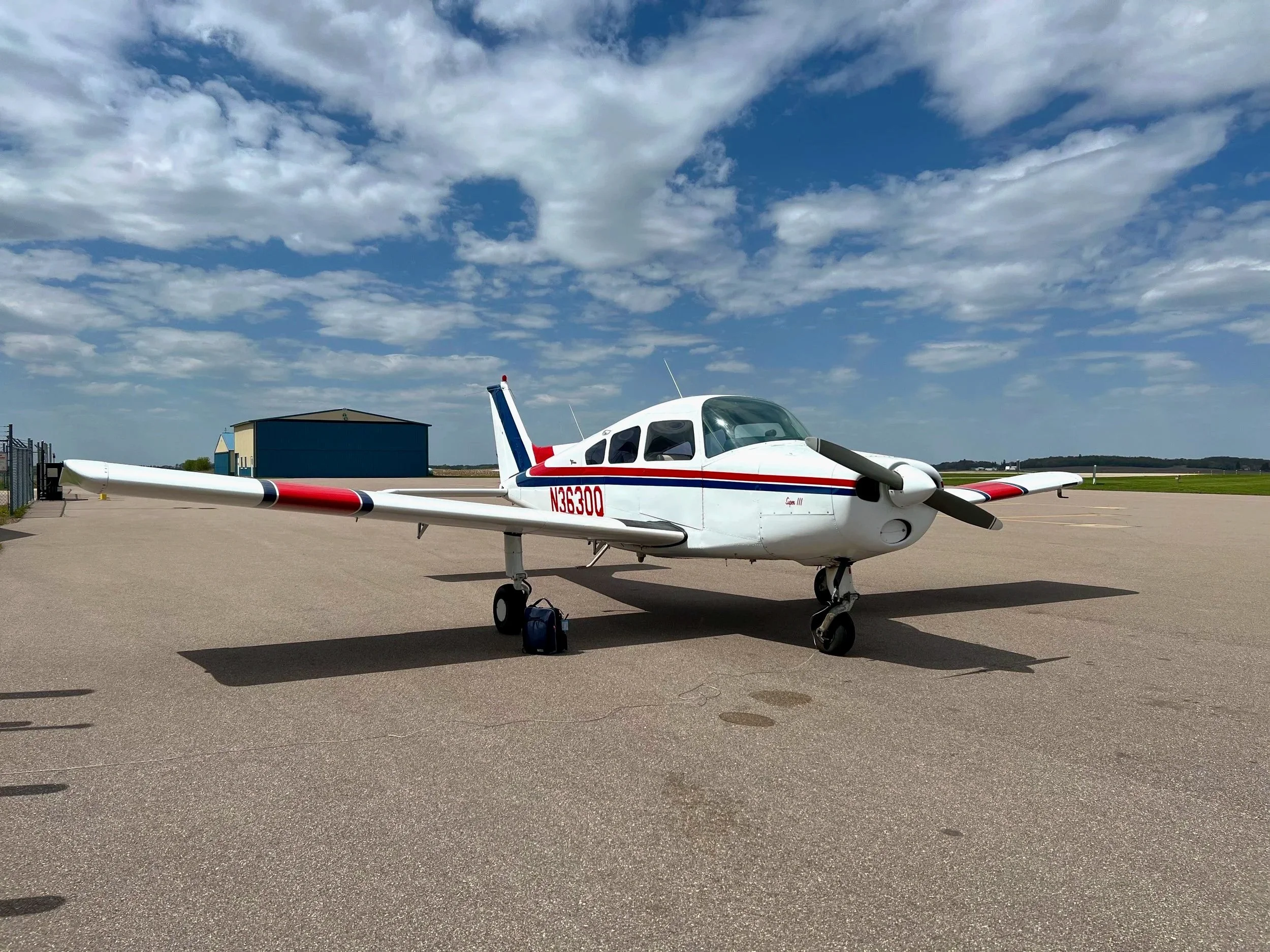 Beechcraft musketeer training at Star Aviation in Mauston WI