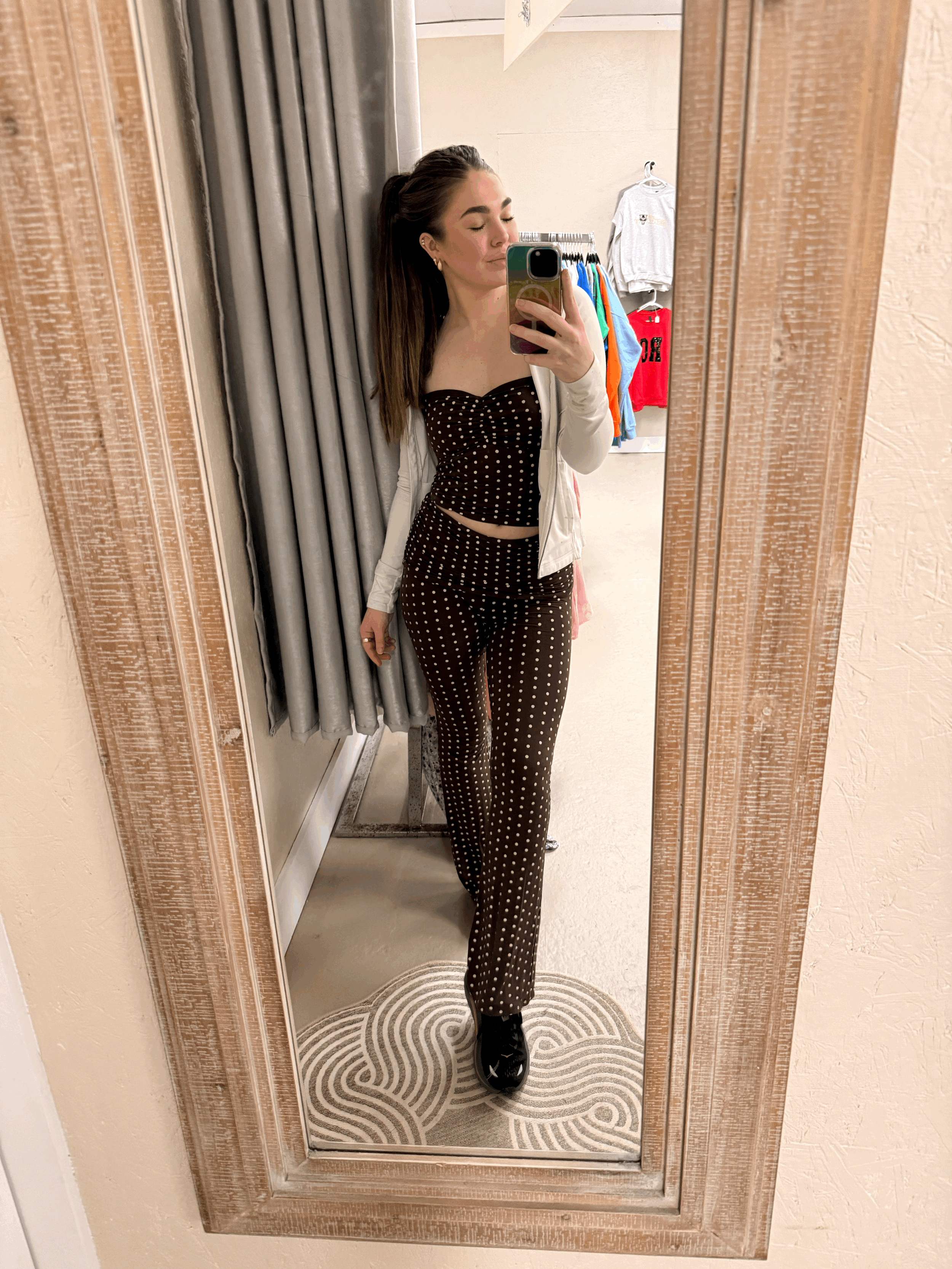 Cocoa Bloom Halter Top
