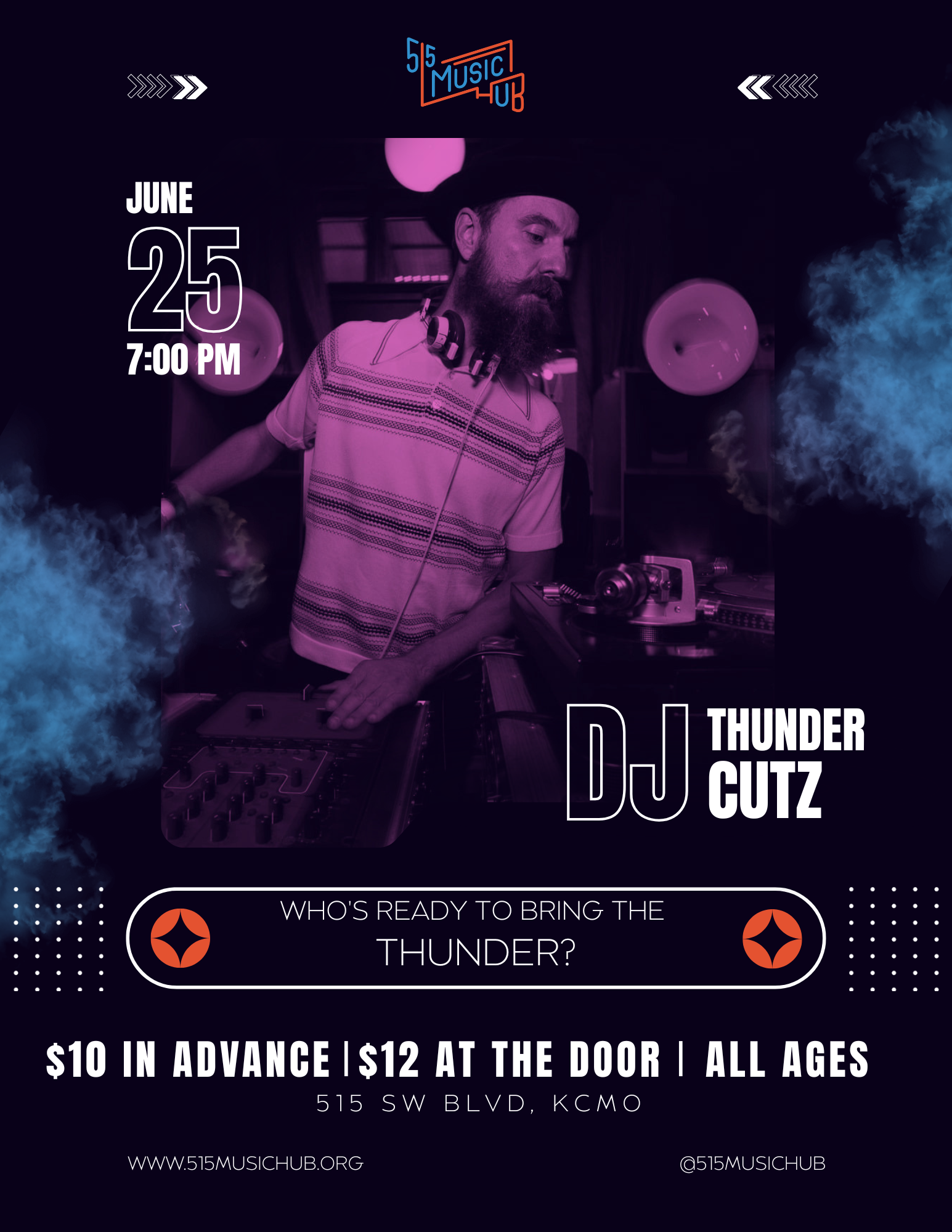 DJ Thundercutz, June 25, 2026-Kansas City, MO