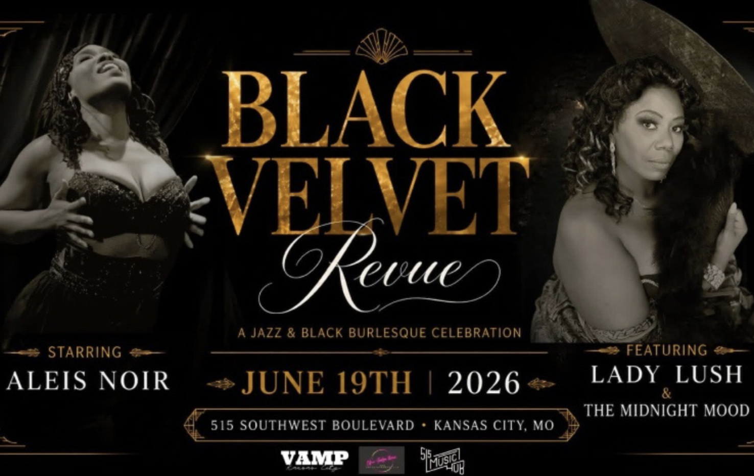 Black Velvet Revue: A Jazz & Black Burlesque Celebration