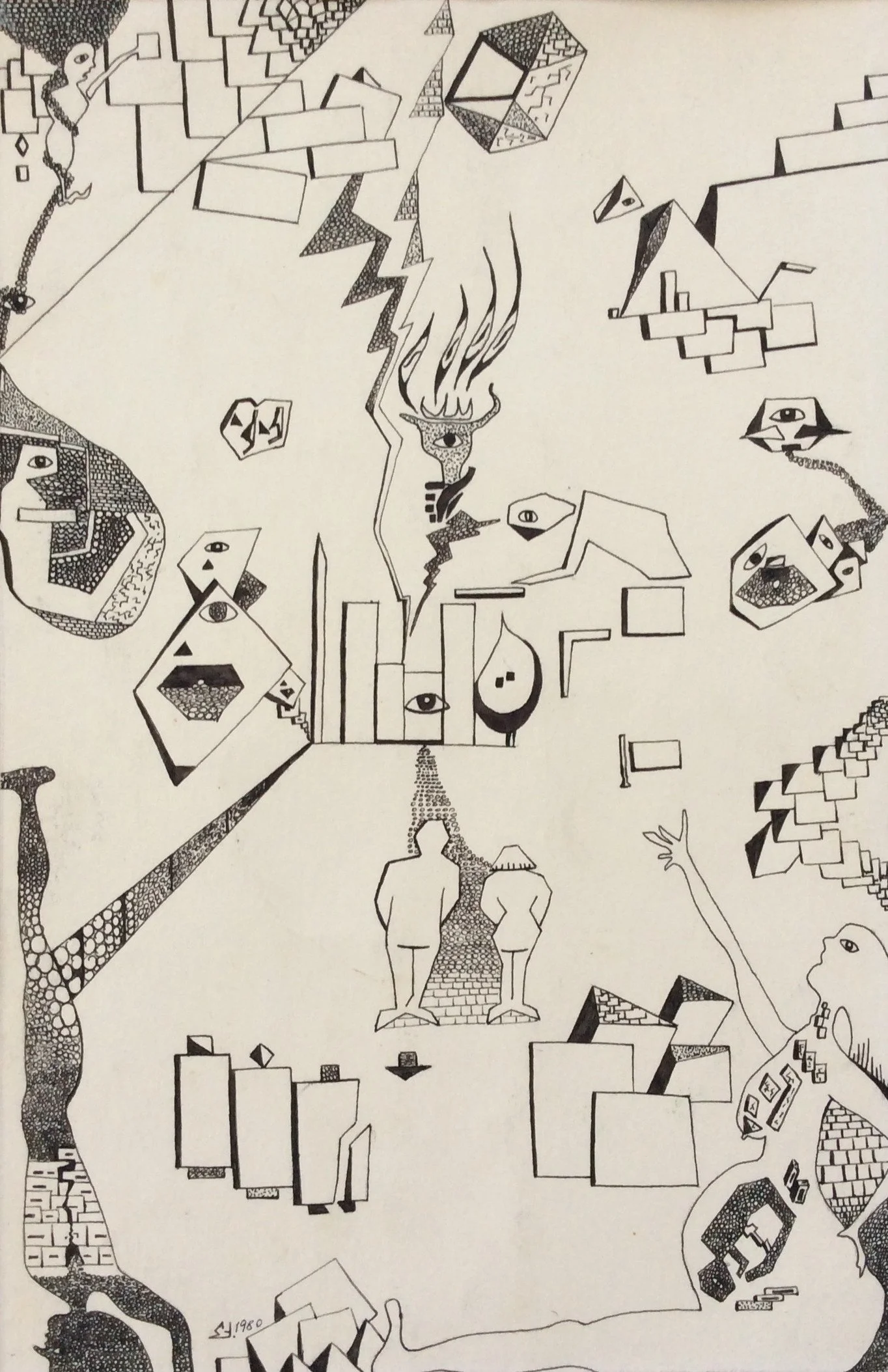 Ink Works on Paper  1980-2007
