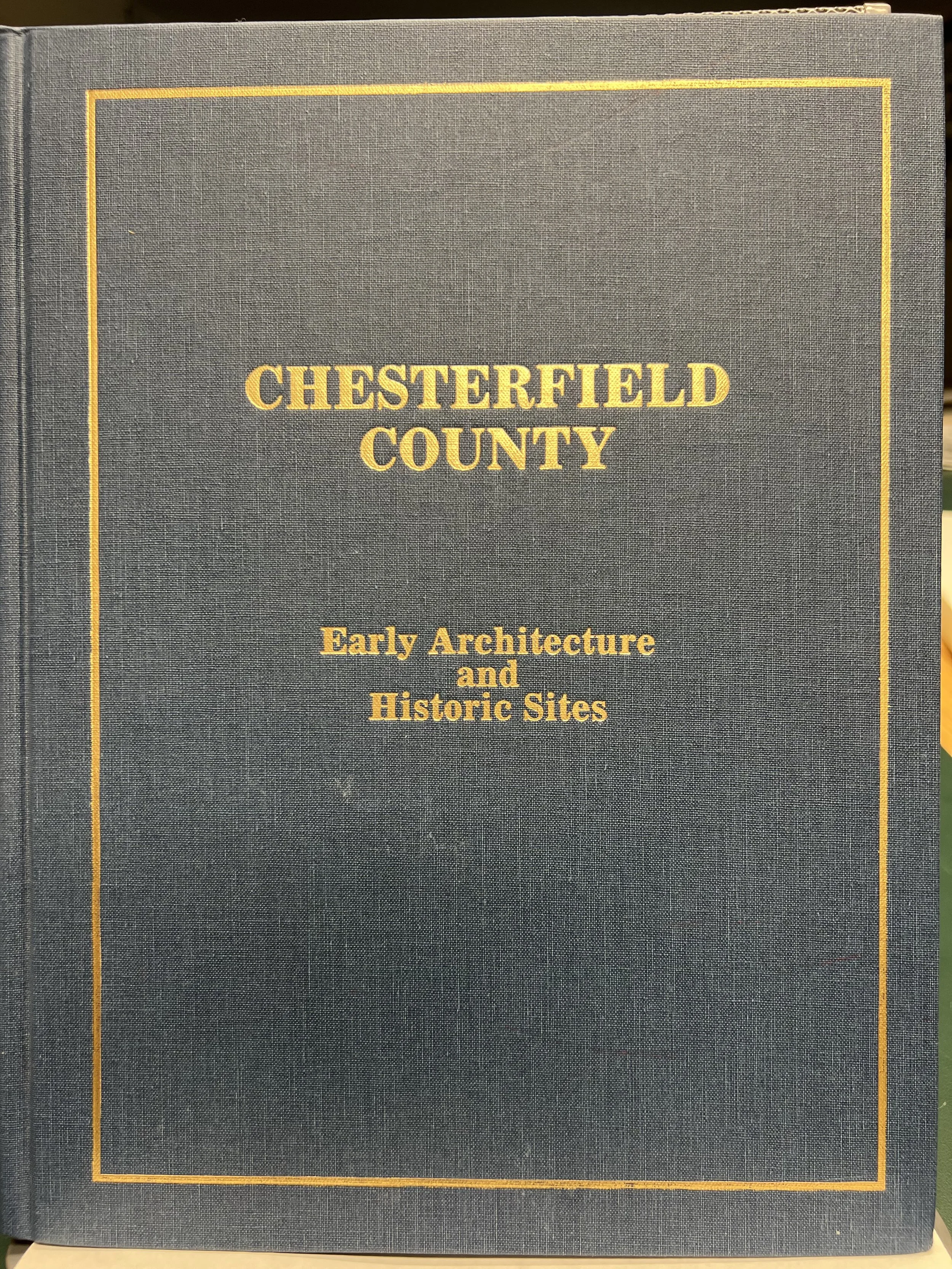 Chesterfield County Early Architecture & Historic Sites
