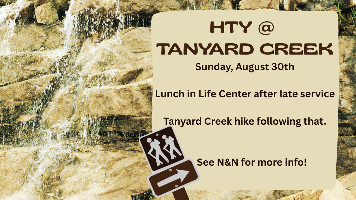 Youth Tanyard Creek Event