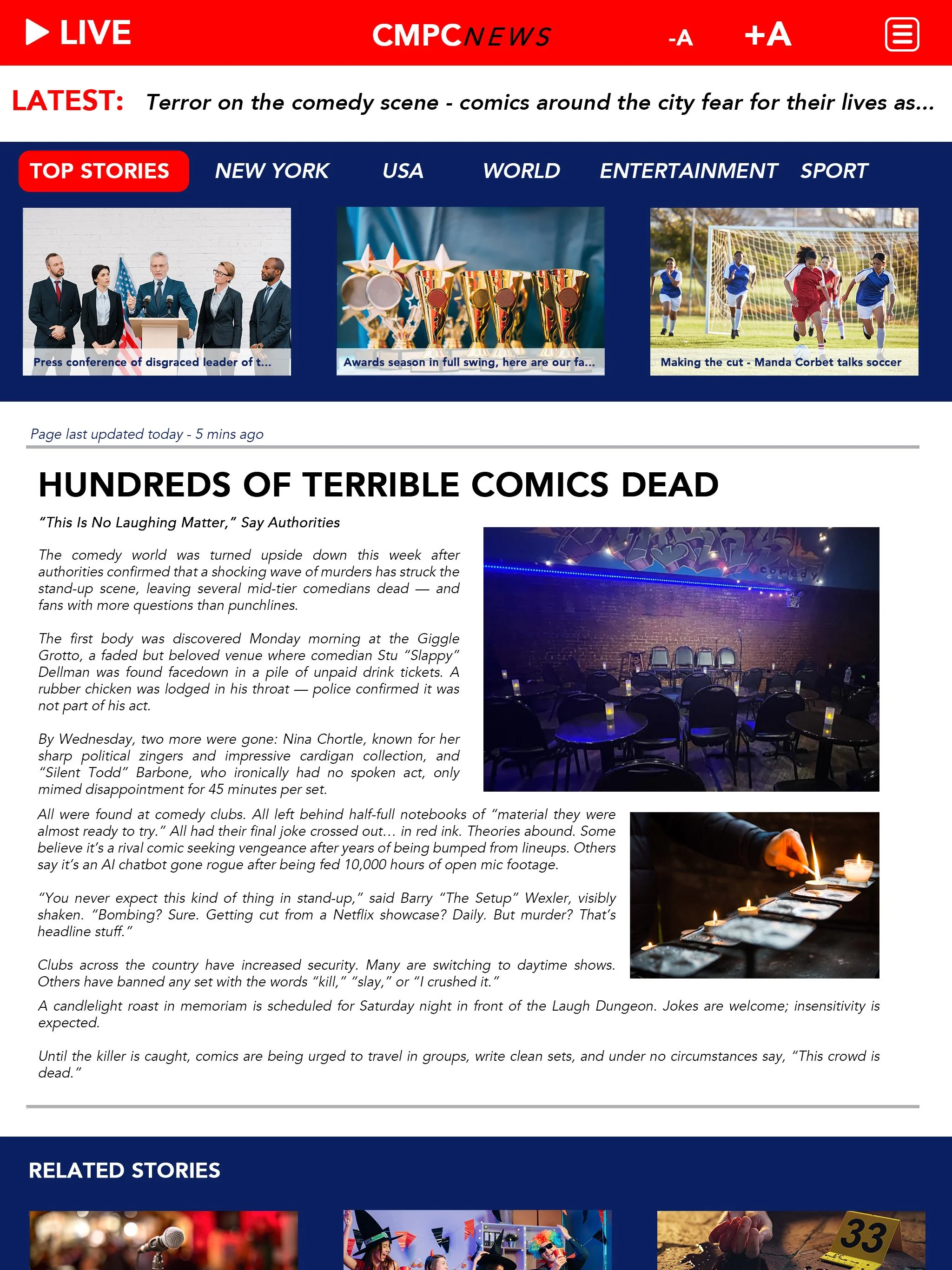 Online USA newspaper