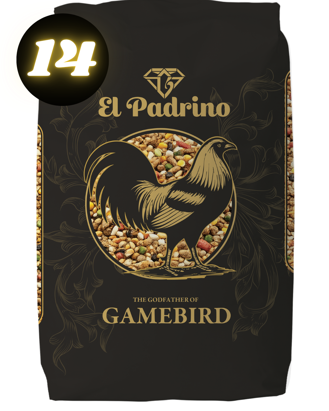 El Padrino 14% Gamebird Cracked Corn
