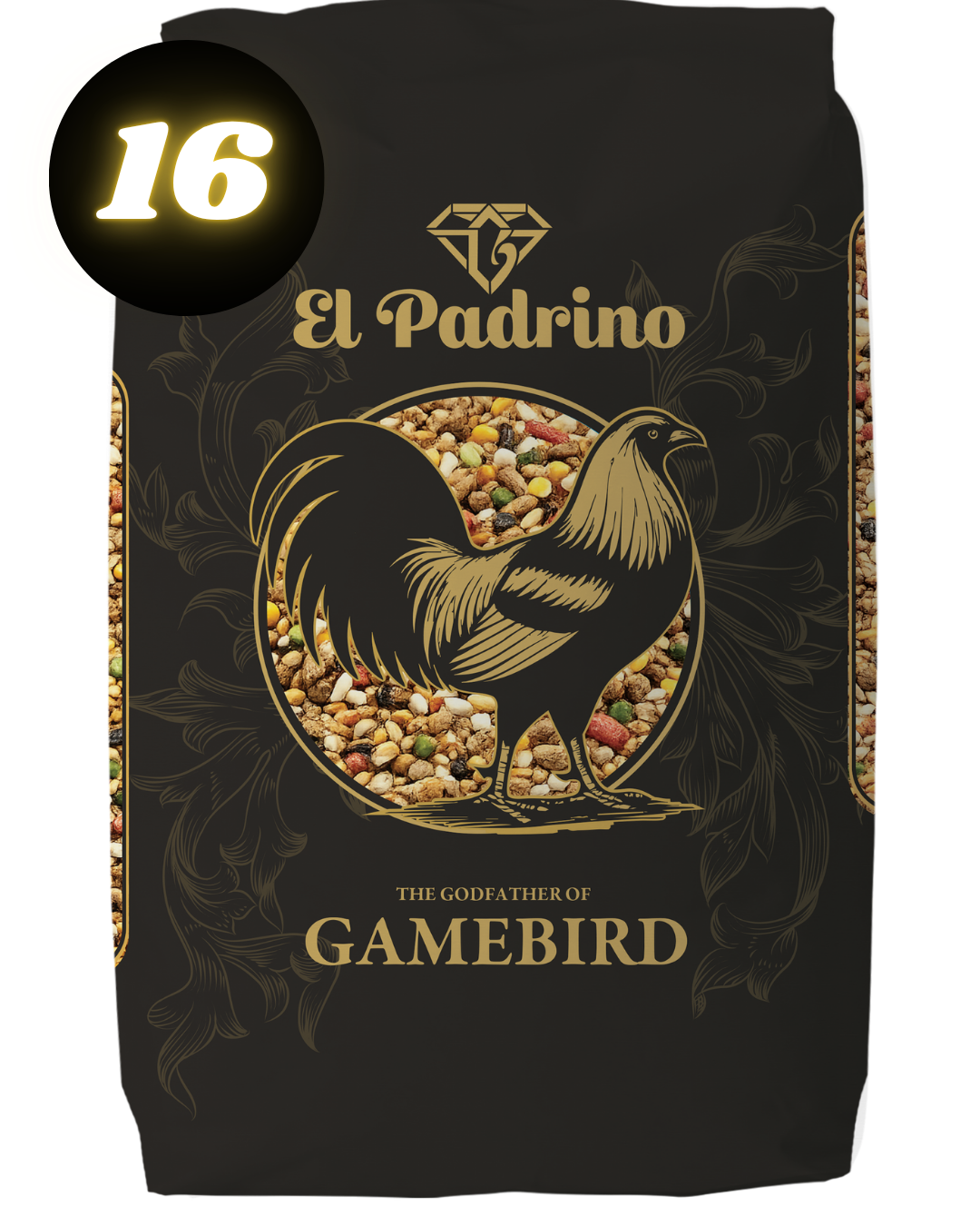 El Padrino 16% Premium Gamebird Cracked Corn