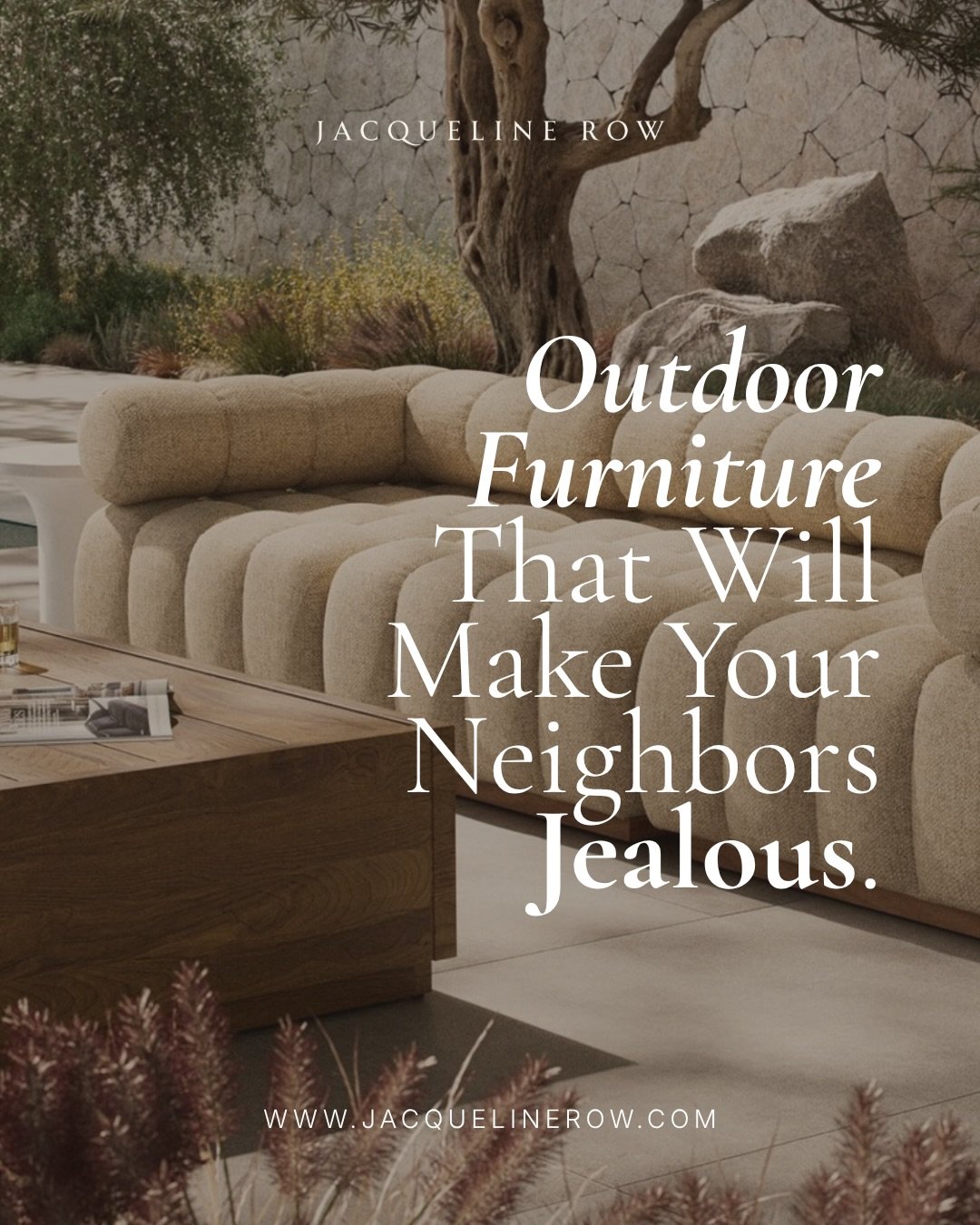 Long gone are the days of having limited outdoor options. So many Trade-Only brands are offering designers quality options that allow us to translate the interior&rsquo;s design to the outdoors.

Swipe to see a few of our outdoor pieces from one of o