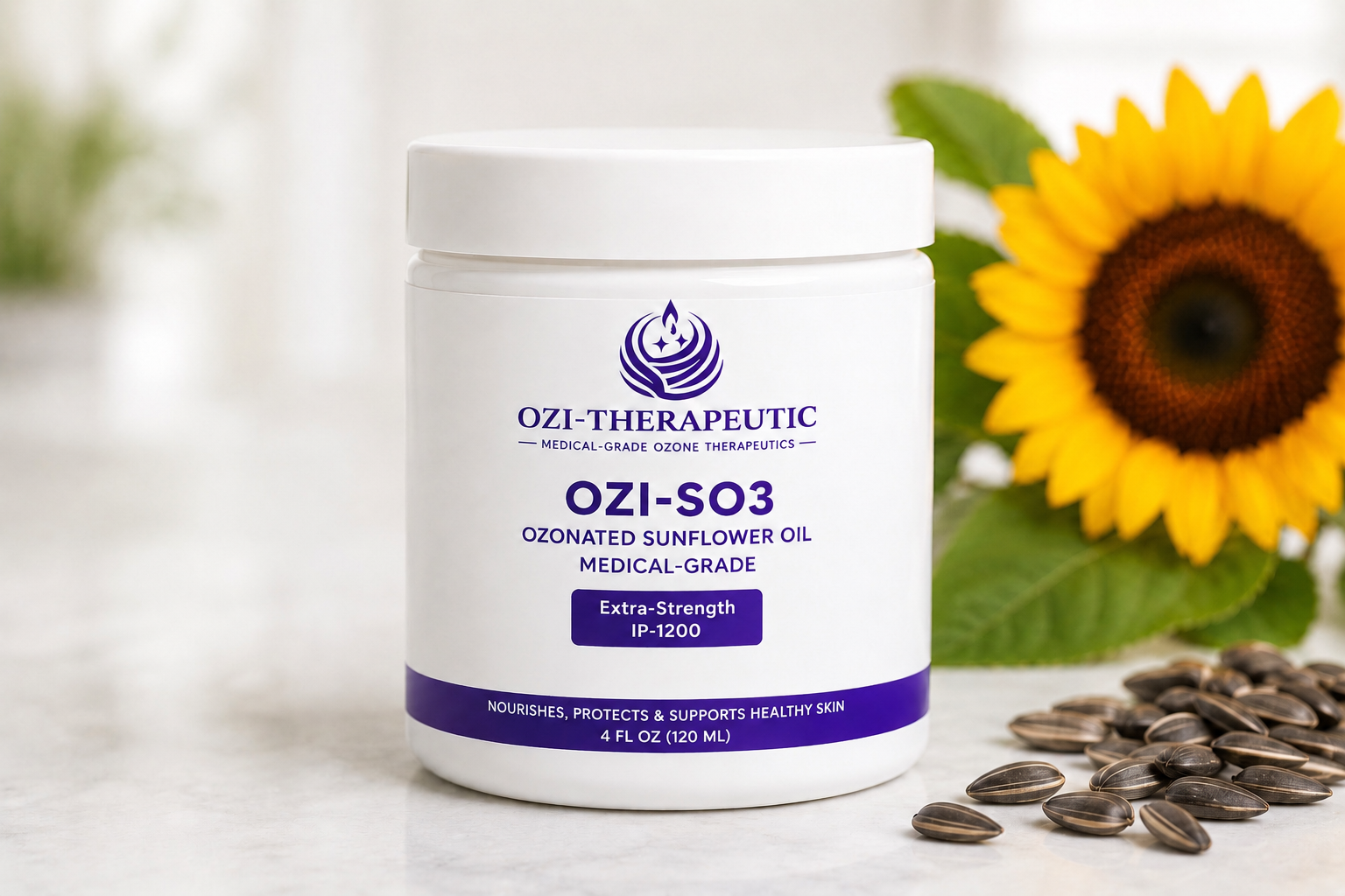 OZI-SO3 Ozonated Sunflower Oil