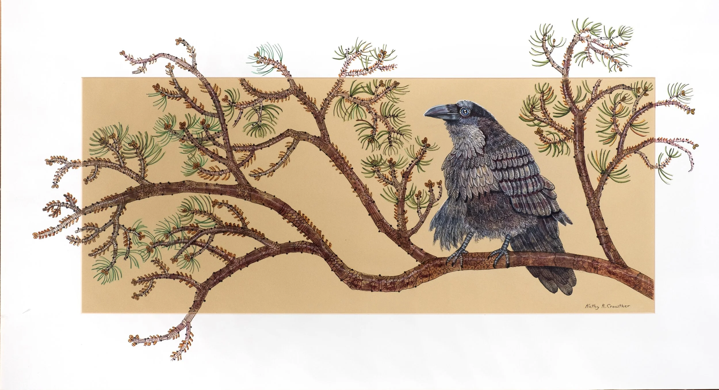 The Great Lookout - 30" x 18"