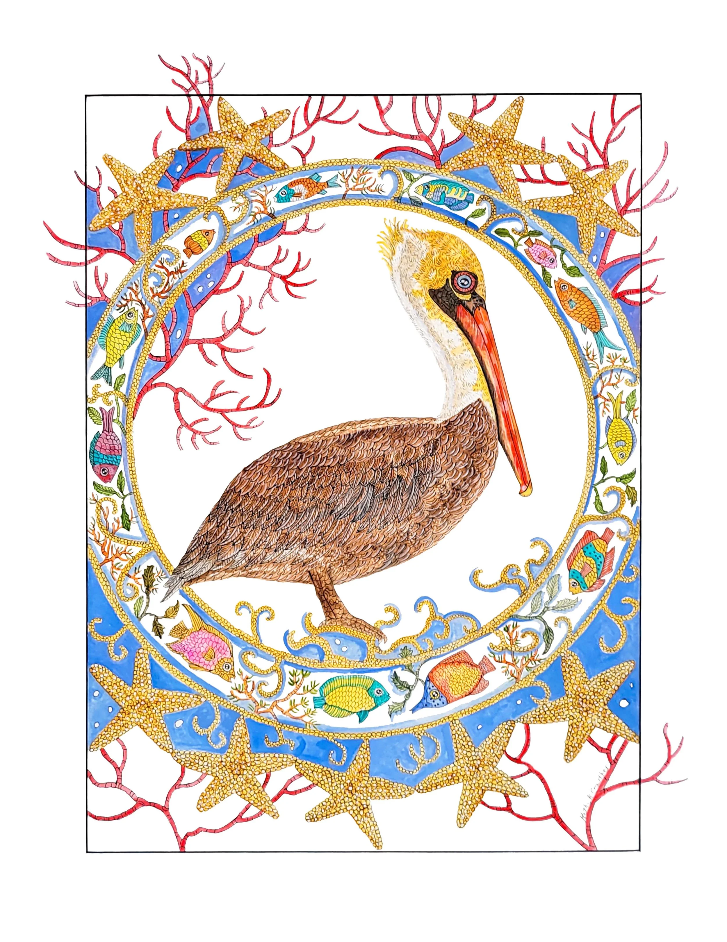 Pelican Dream - 27" x 39"