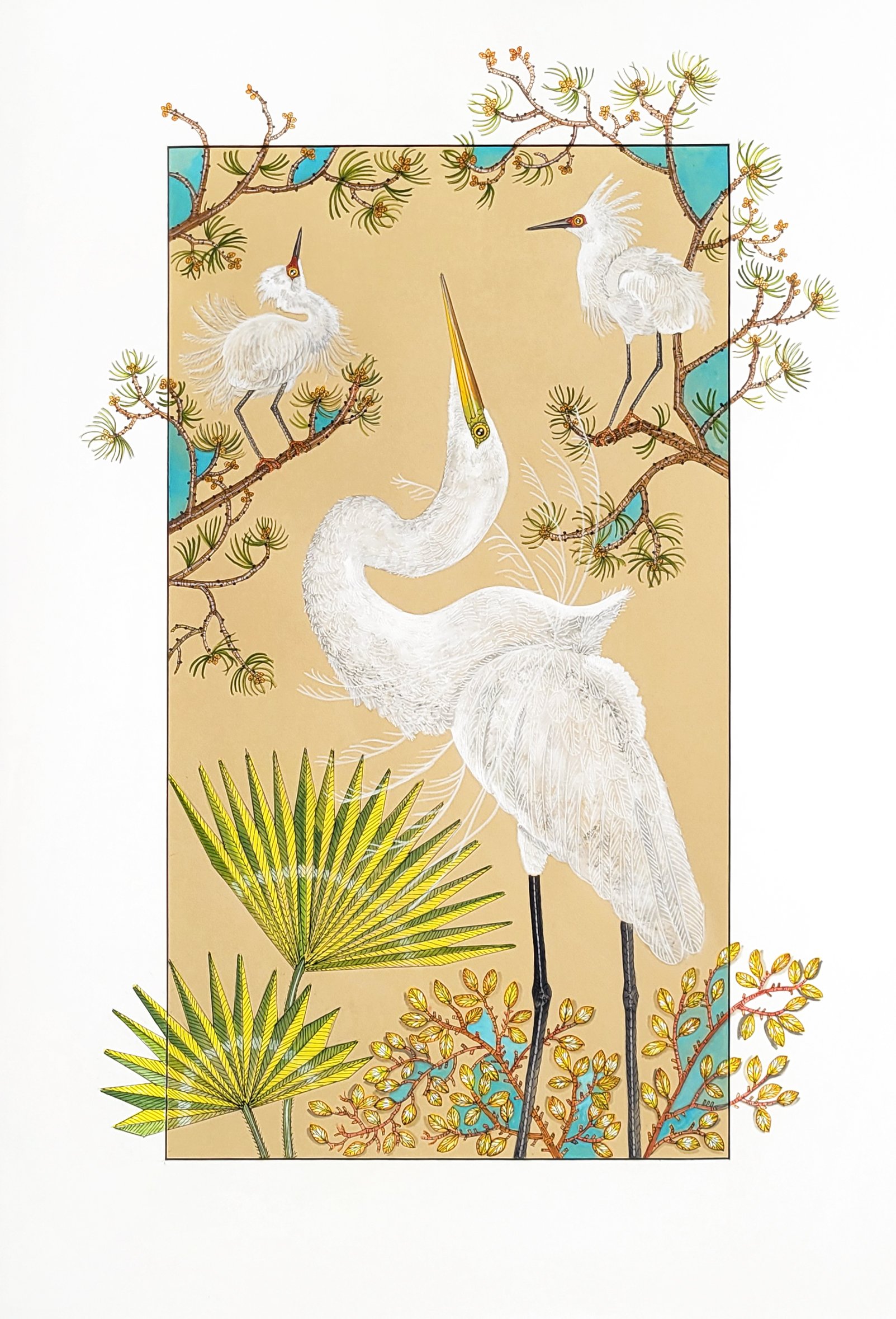 Joyful Companions - 27" x 39"
