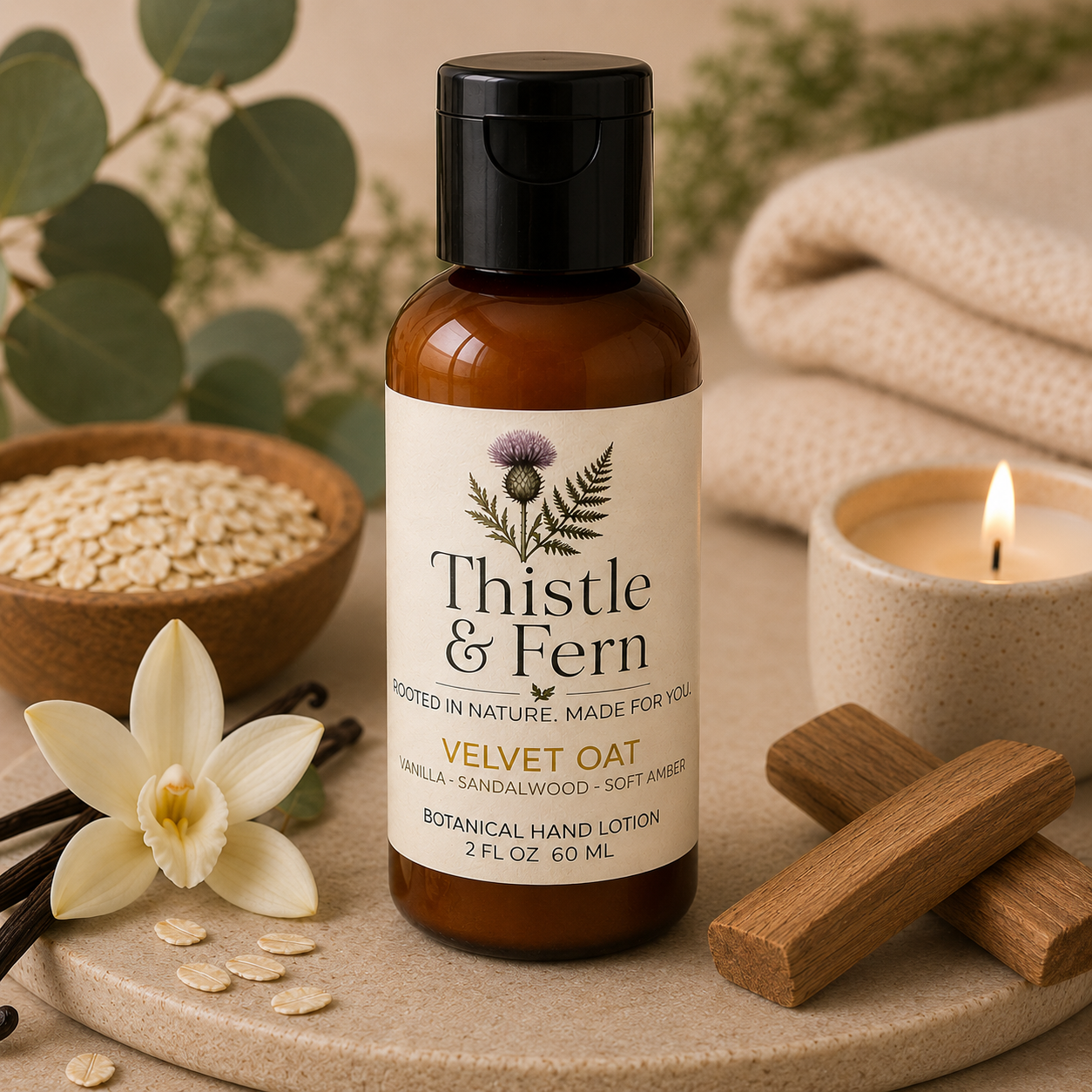Velvet Oat Body Lotion - Mini