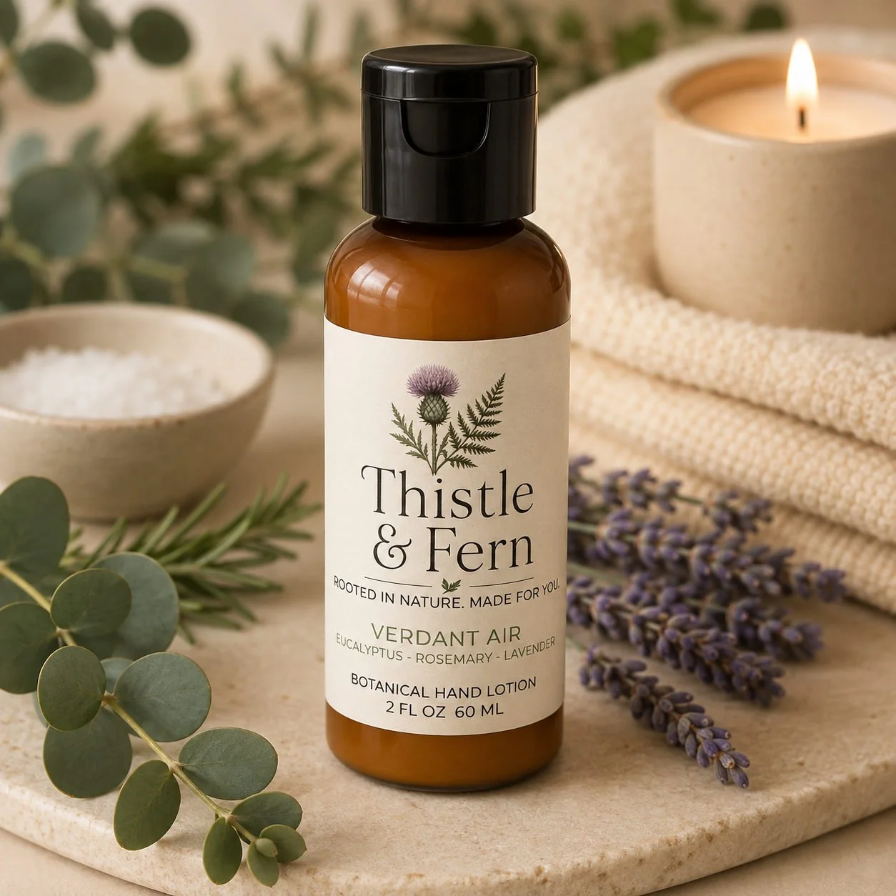 Verdant Air Botanical Hand Lotion - Mini