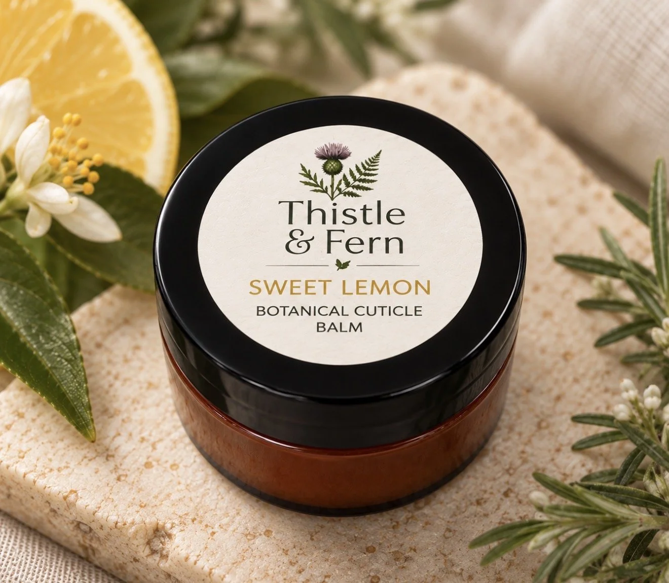 Sweet Lemon Botanical Cuticle Balm