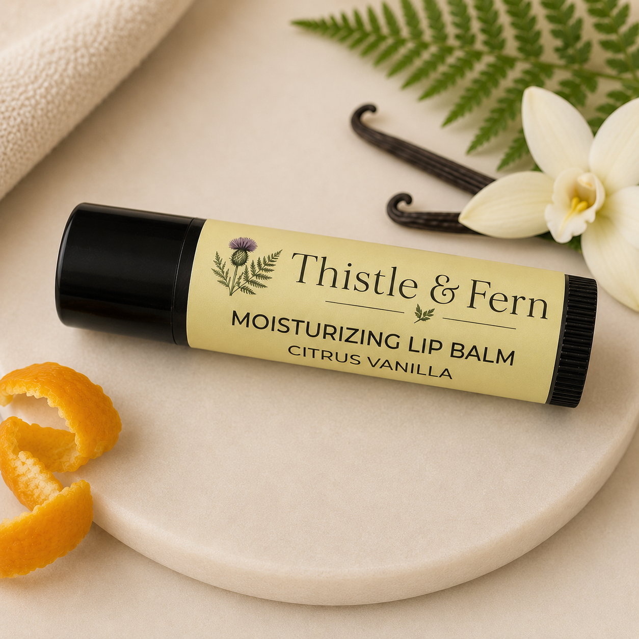 Citrus Vanilla Lip Balm
