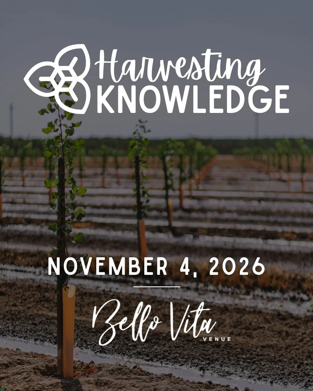 Join us for Harvesting Knowledge! 🌱

We invite all farmers and PCAs to our Annual Grower &amp; PCA Appreciation Event on November 4th!

Enjoy a day of industry insights, educational presentations, connection, and appreciation for those who keep agri