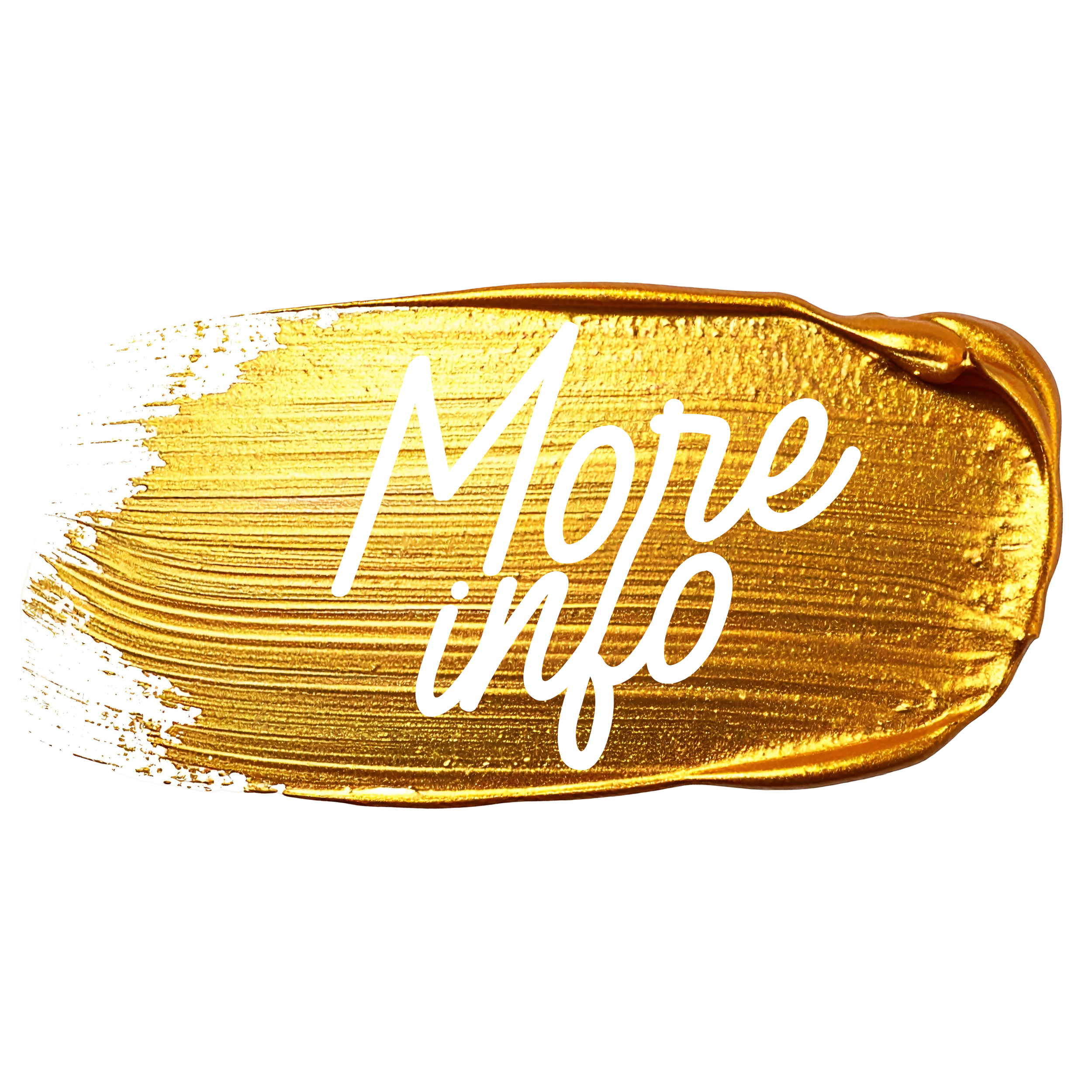 Close-up of a golden metallic surface with the word 'Make' written in white cursive font.