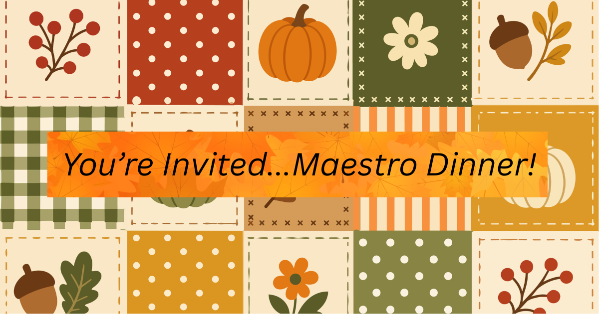 Maestro Ensemble Dinner