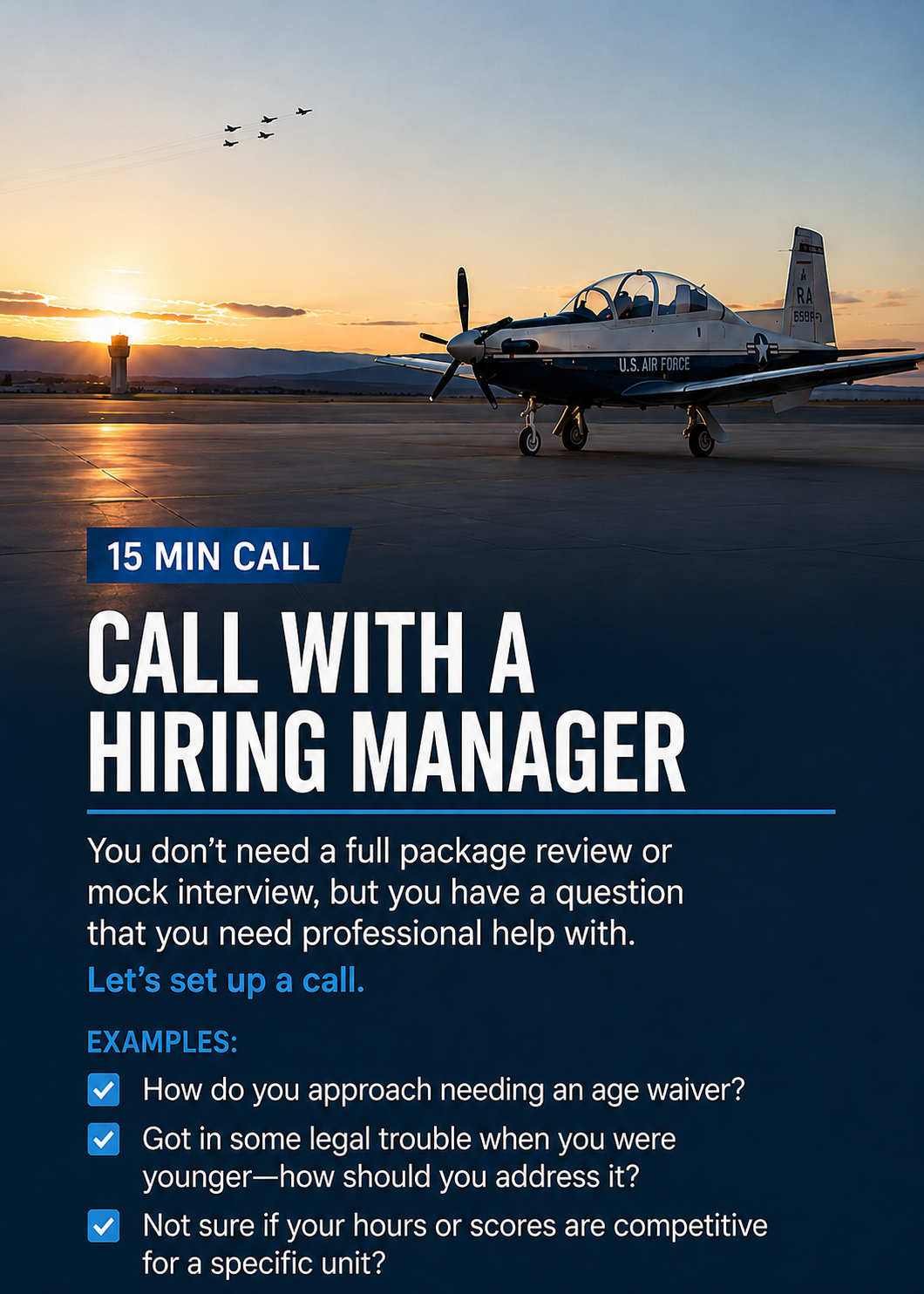 15 Min Call - Ask a Hiring Manager