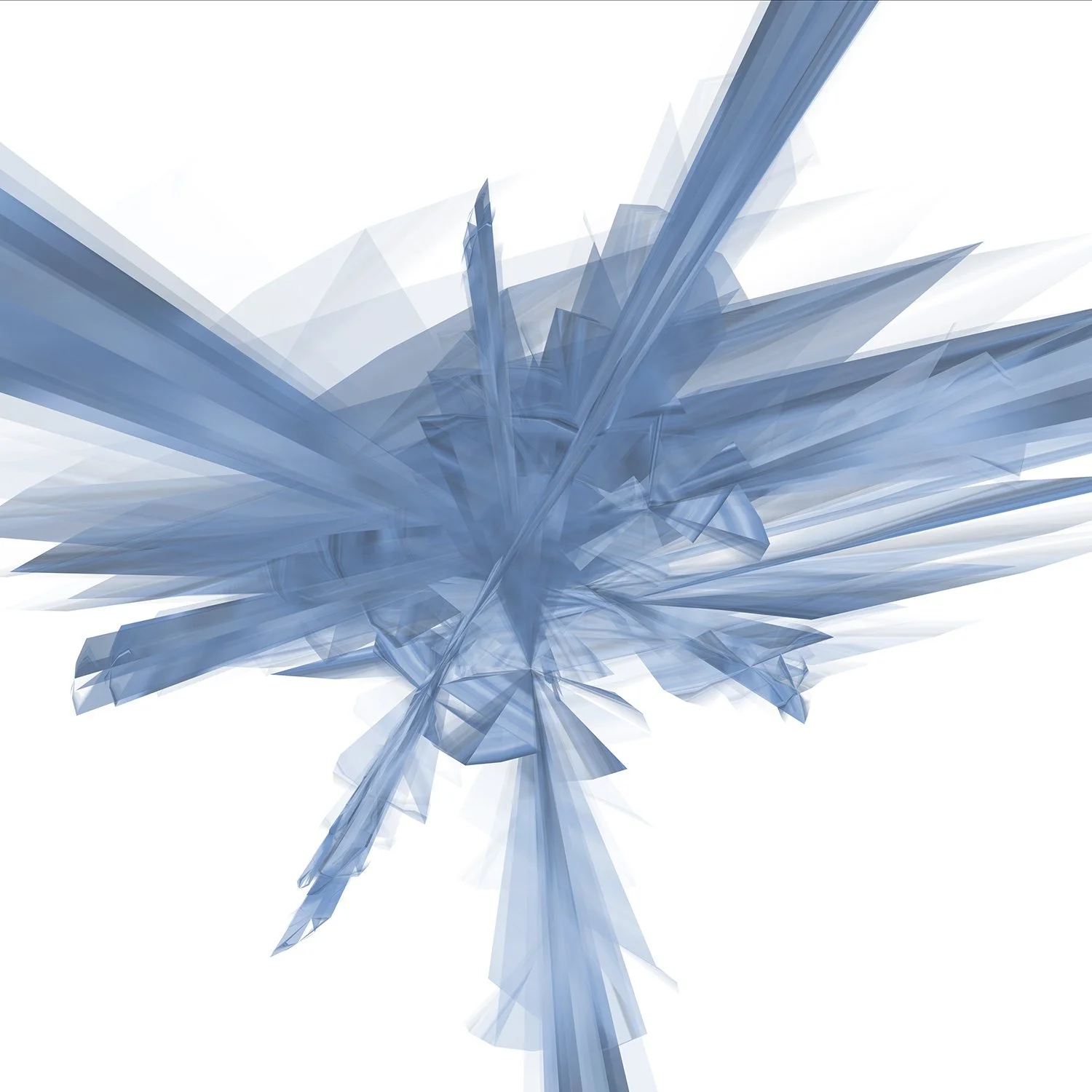 Glaze by Janine Bruttin, a still image from an immersive digital installation featuring vibrant color, movement, and dynamic spatial form.