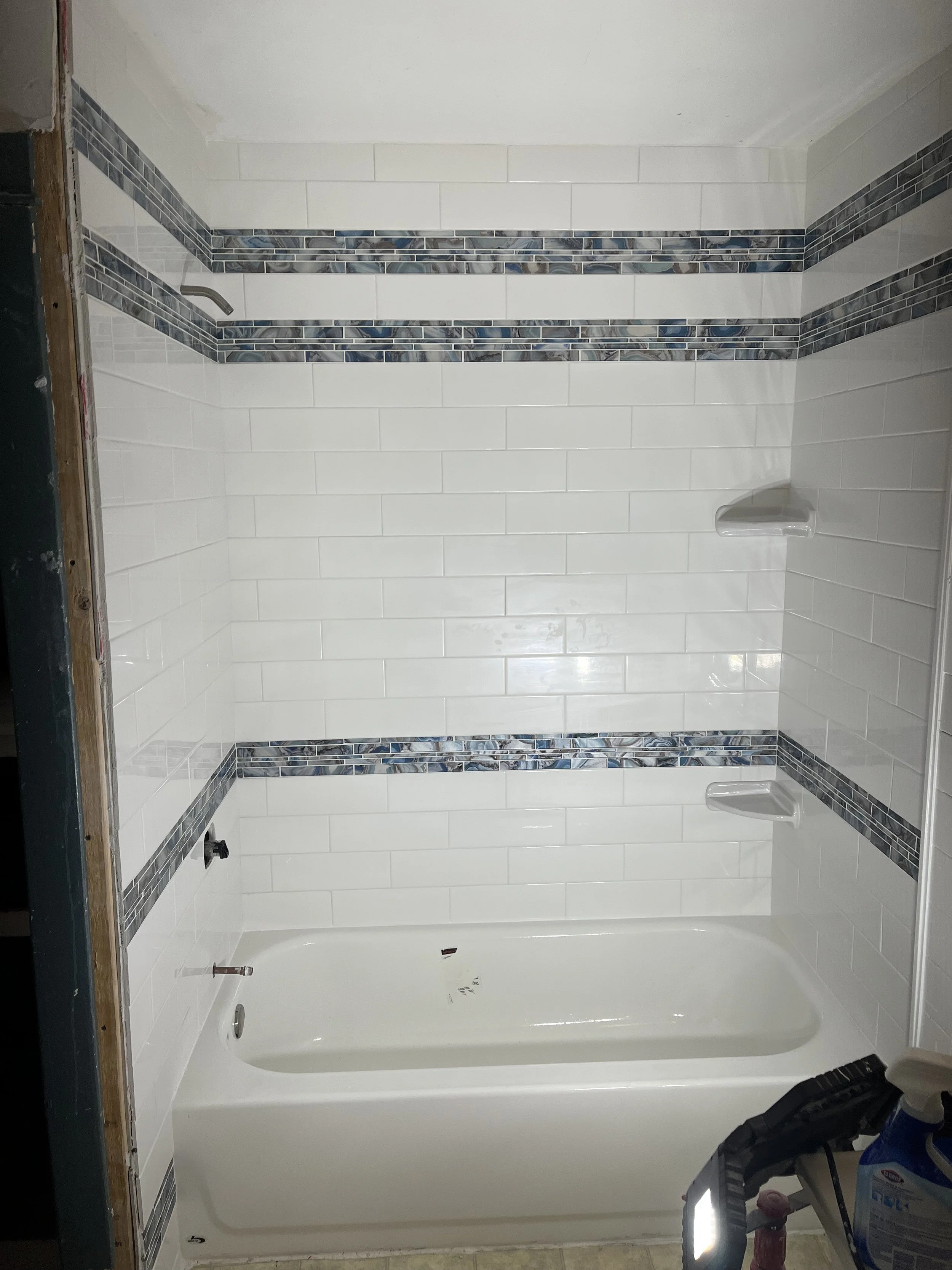 Tub & Tile Installation complete