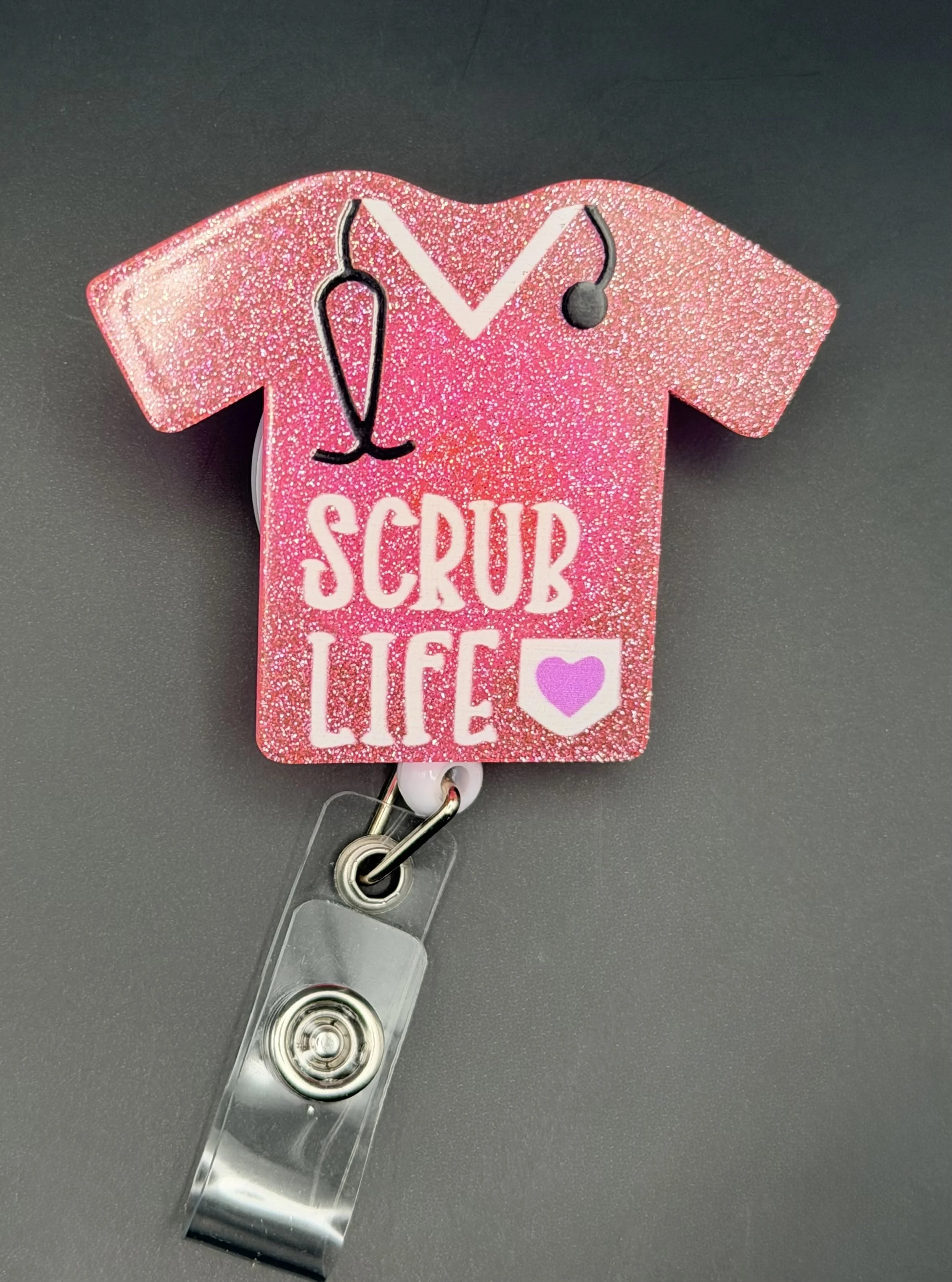 SCRUB LIFE BADGE REEL