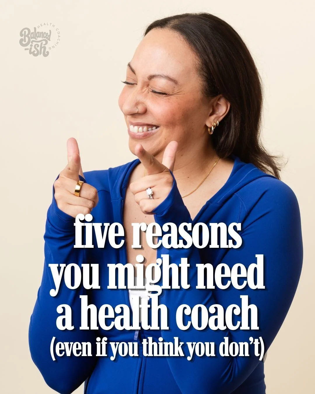 Most people think health coaching is only for people who have no idea where to start.

In reality? Many of the women I work with already know a lot about health. They're just struggling to turn that knowledge into something sustainable.

Here are fiv