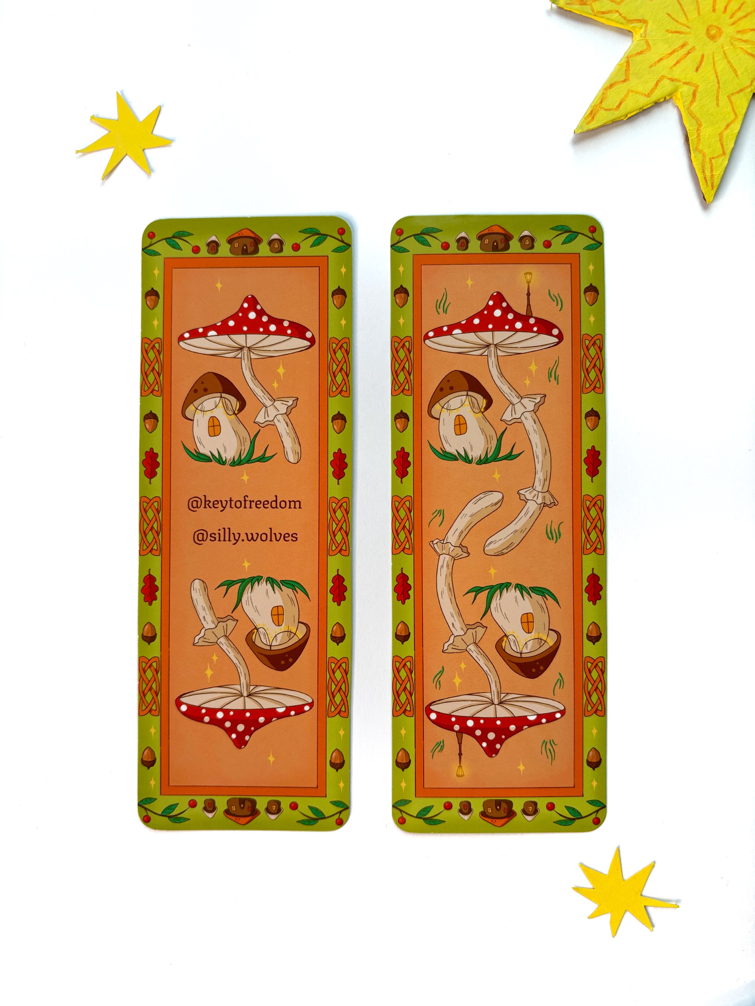 Mushrooms Bookmark