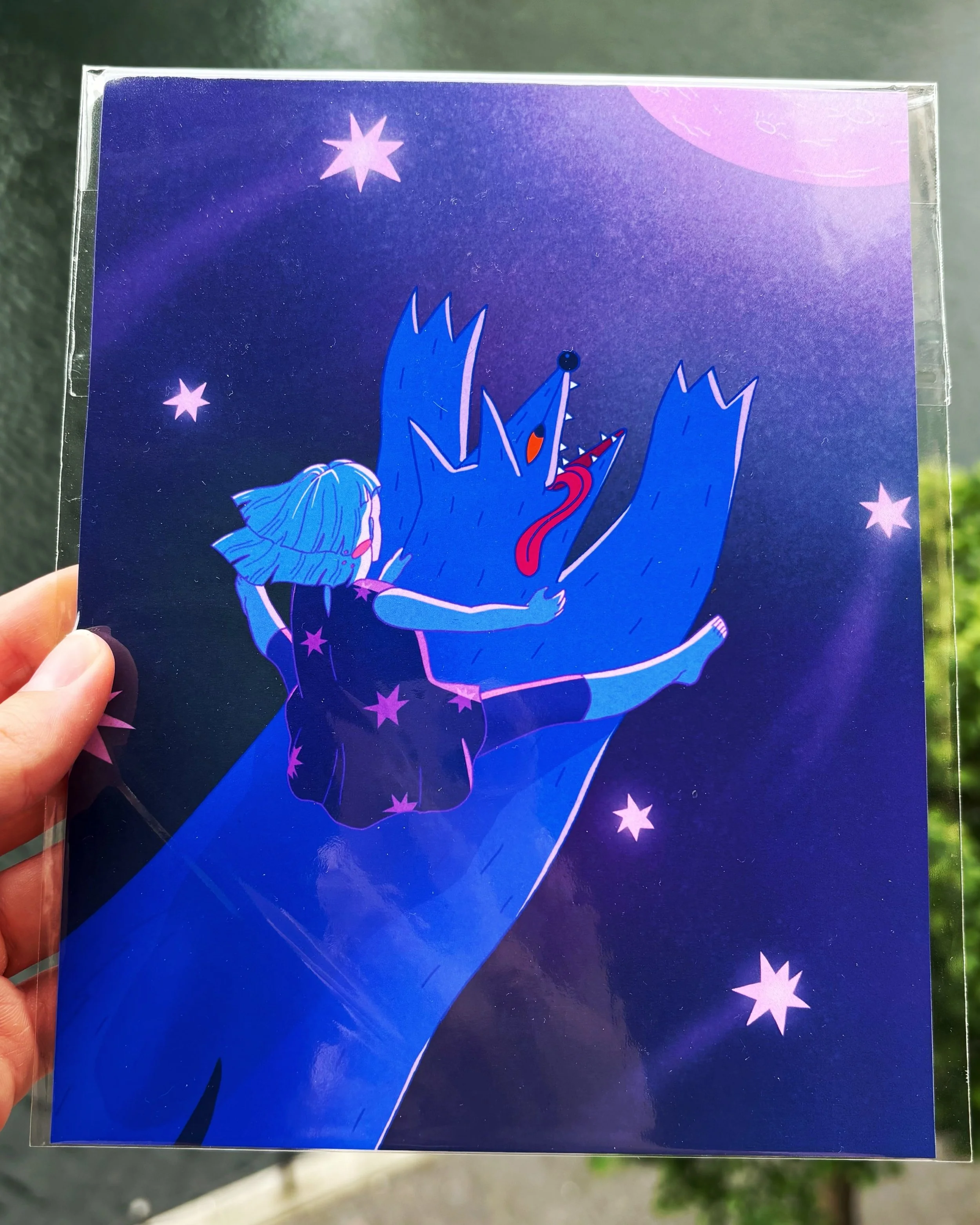 Night Flight Print