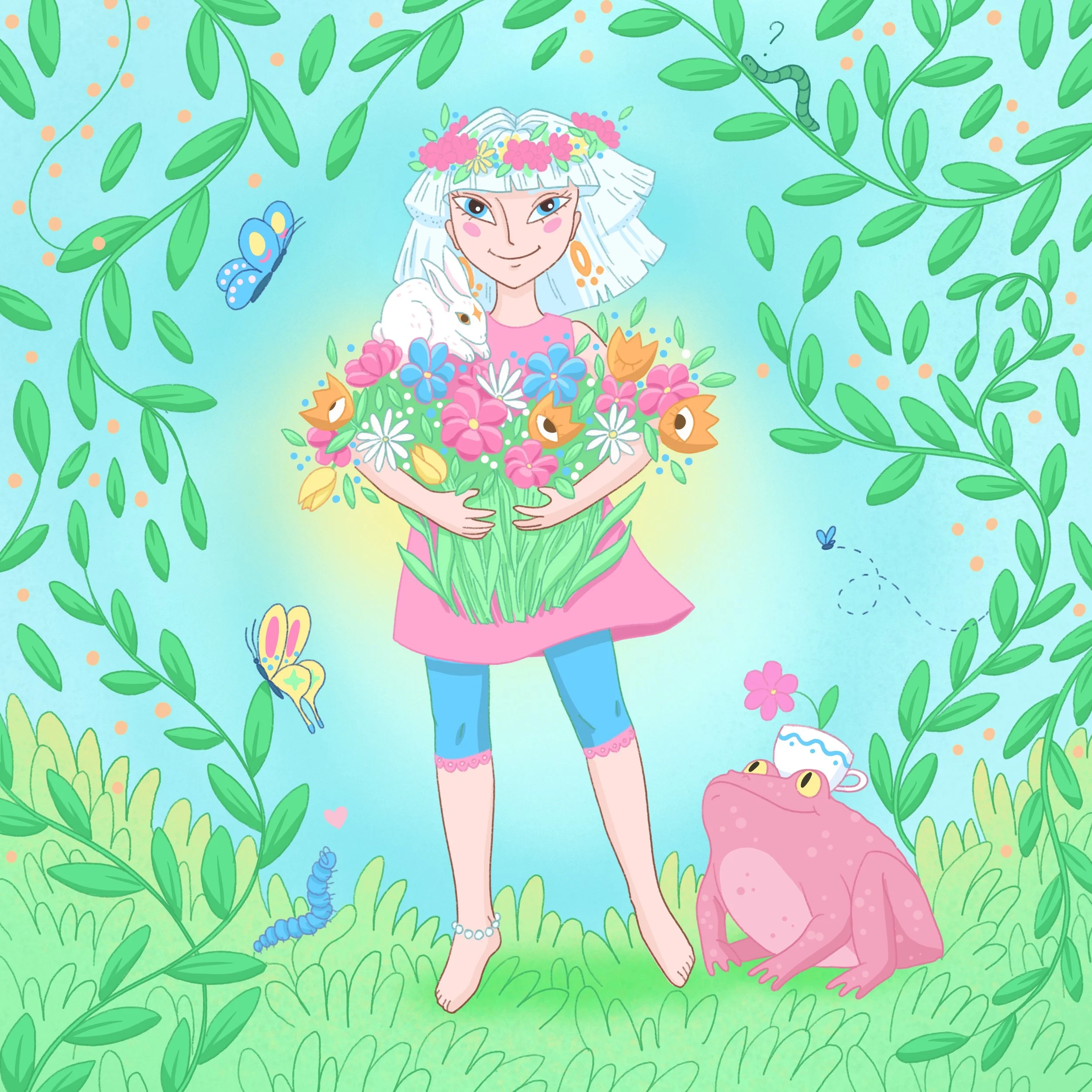 Spring Postcard