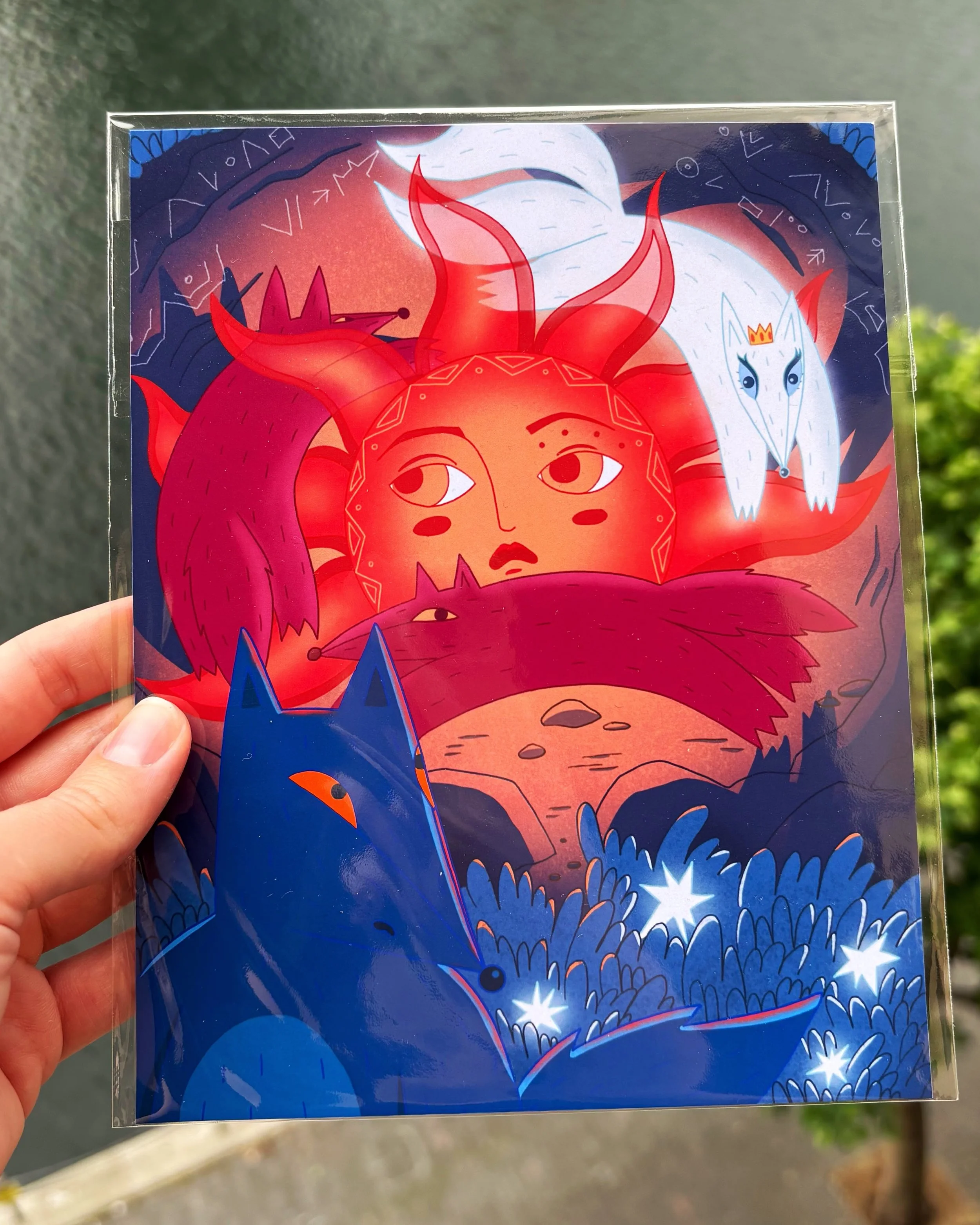 Stolen Sun Print