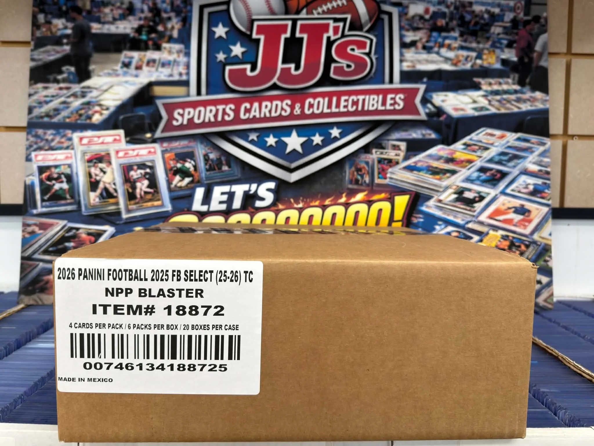 2025 Panini Prizm Football Blaster 20-Box Factory Sealed Case