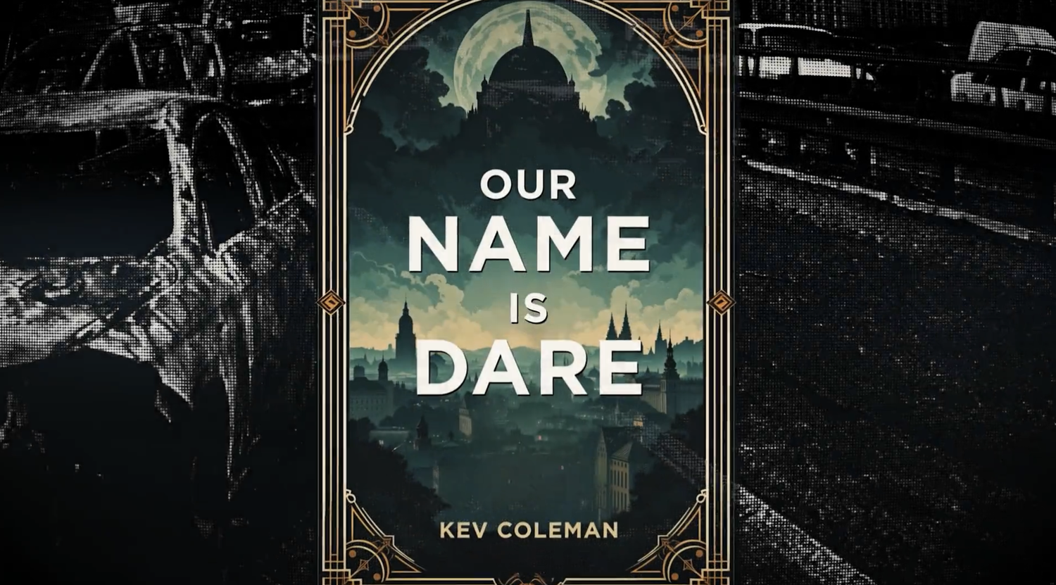 Our Name Is Dare book release promo for author Kev Coleman