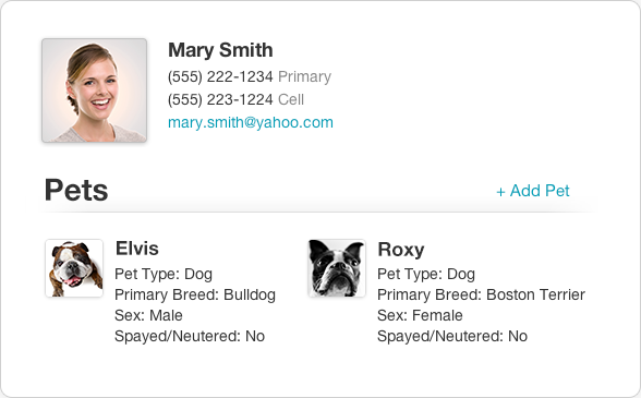 fetch booking customer