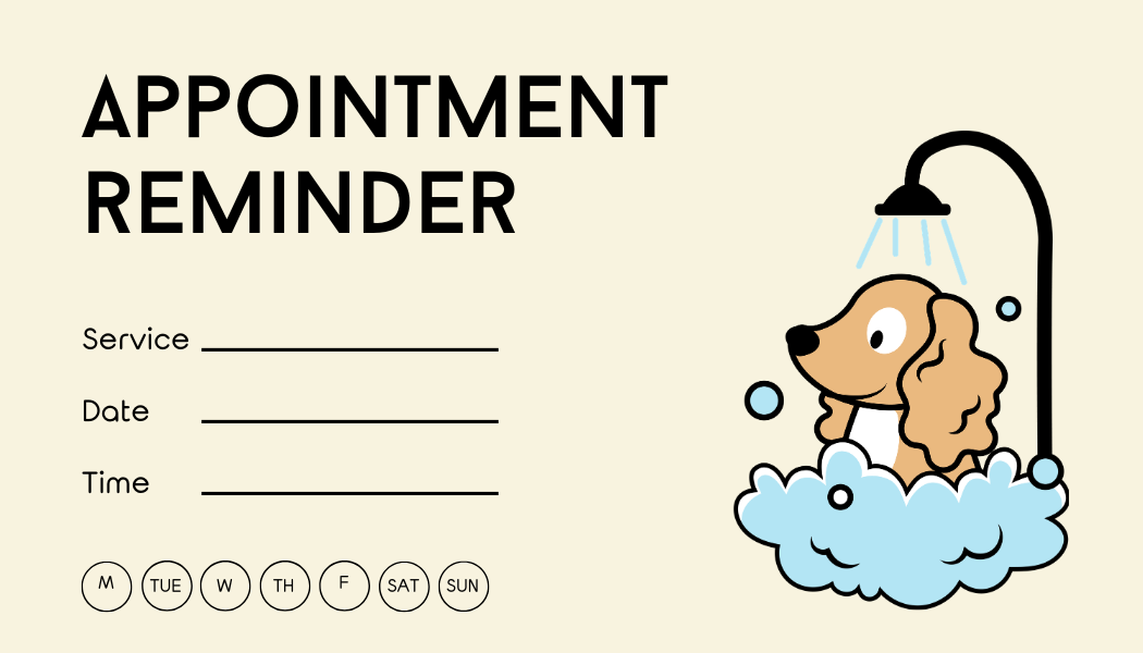 fetch booking appointment reminder