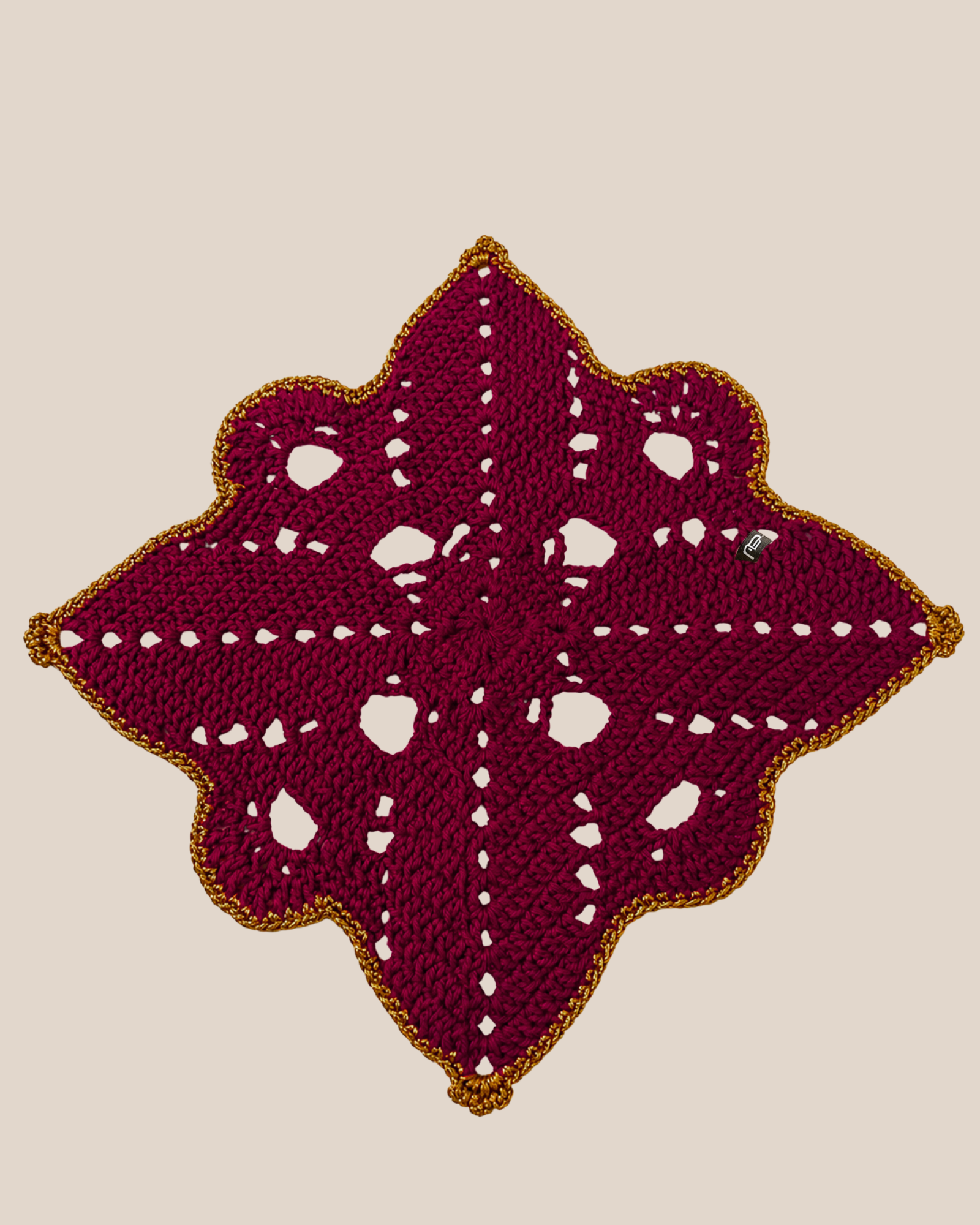 Sousplat de Flor de Natal
