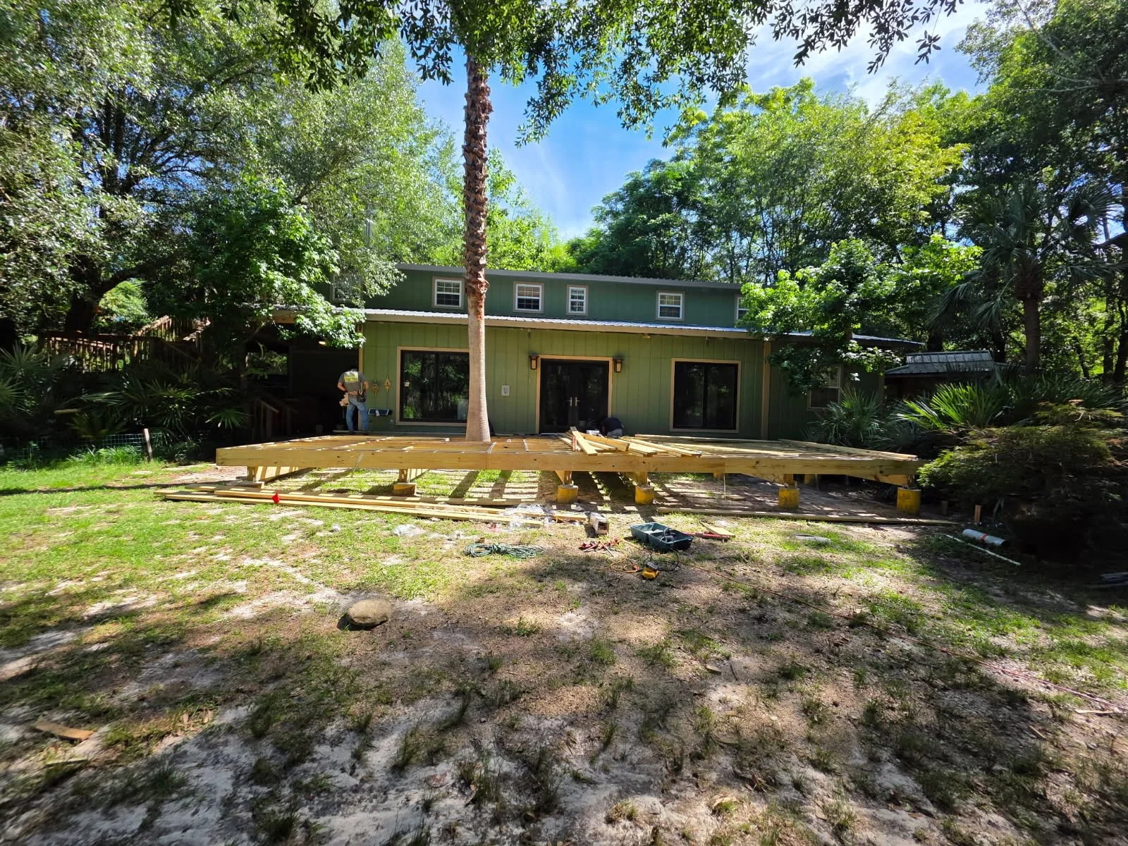 Back deck